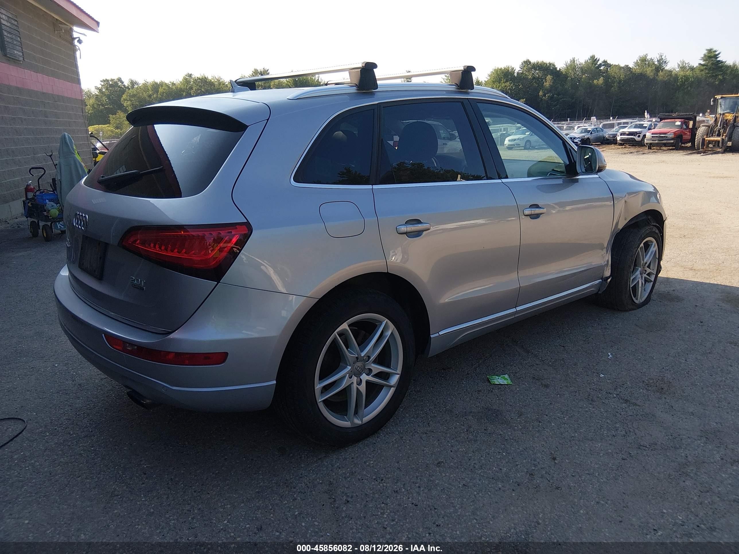 2015 Audi Q5 2.0t Premium Silver vin: WA1LFAFP0FA128757