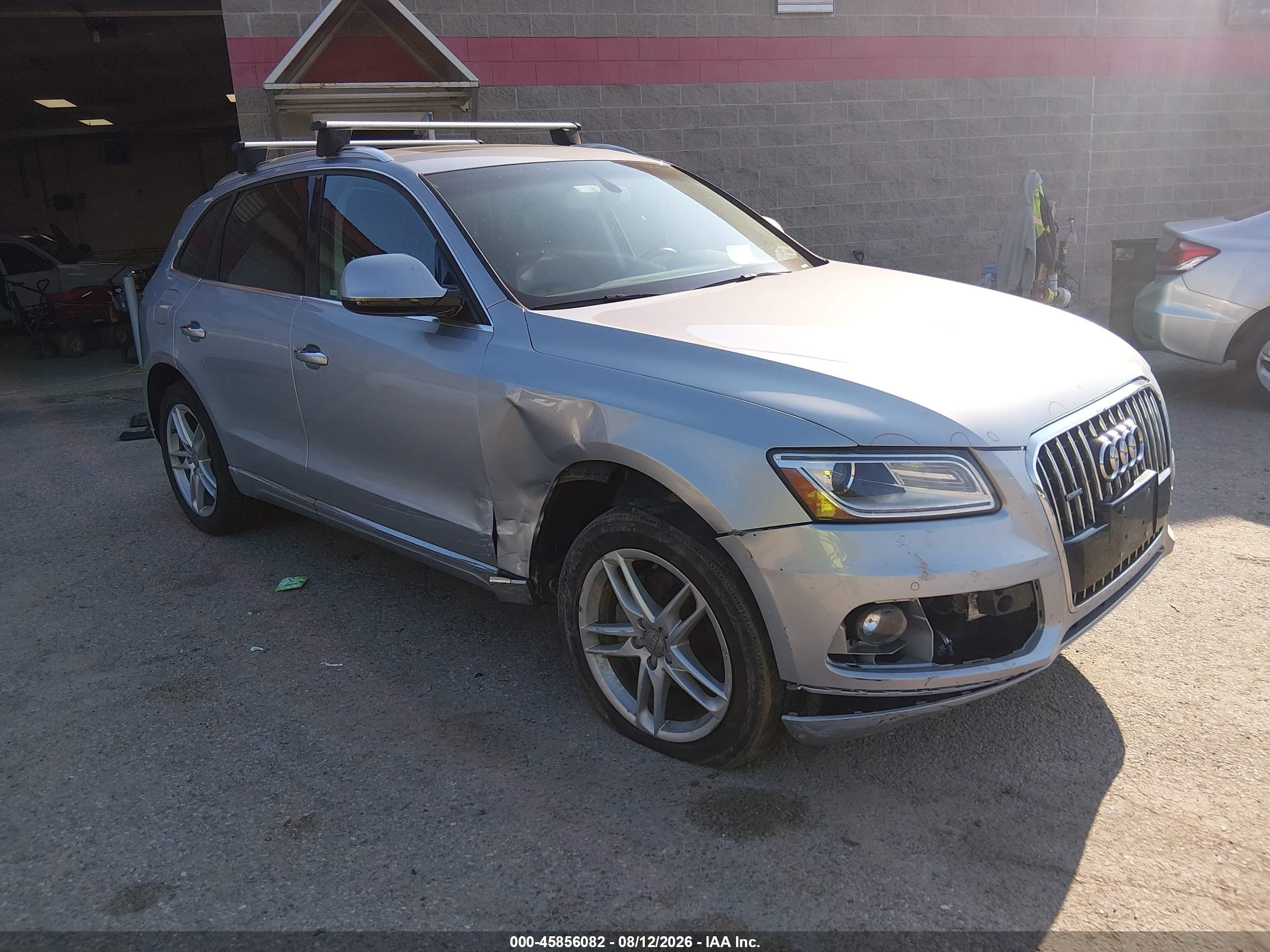 2015 Audi Q5 2.0t Premium Silver vin: WA1LFAFP0FA128757