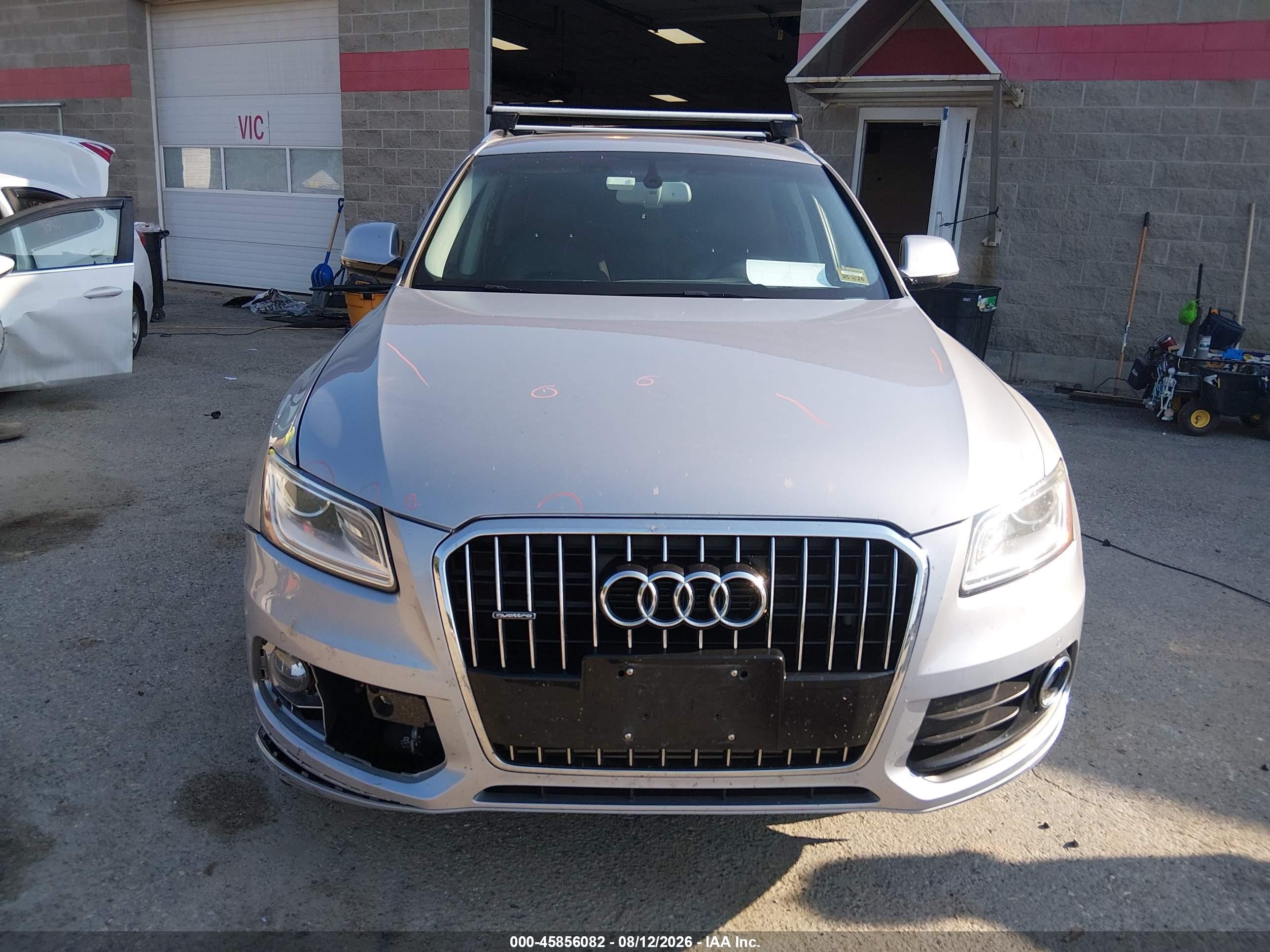2015 Audi Q5 2.0t Premium Silver vin: WA1LFAFP0FA128757