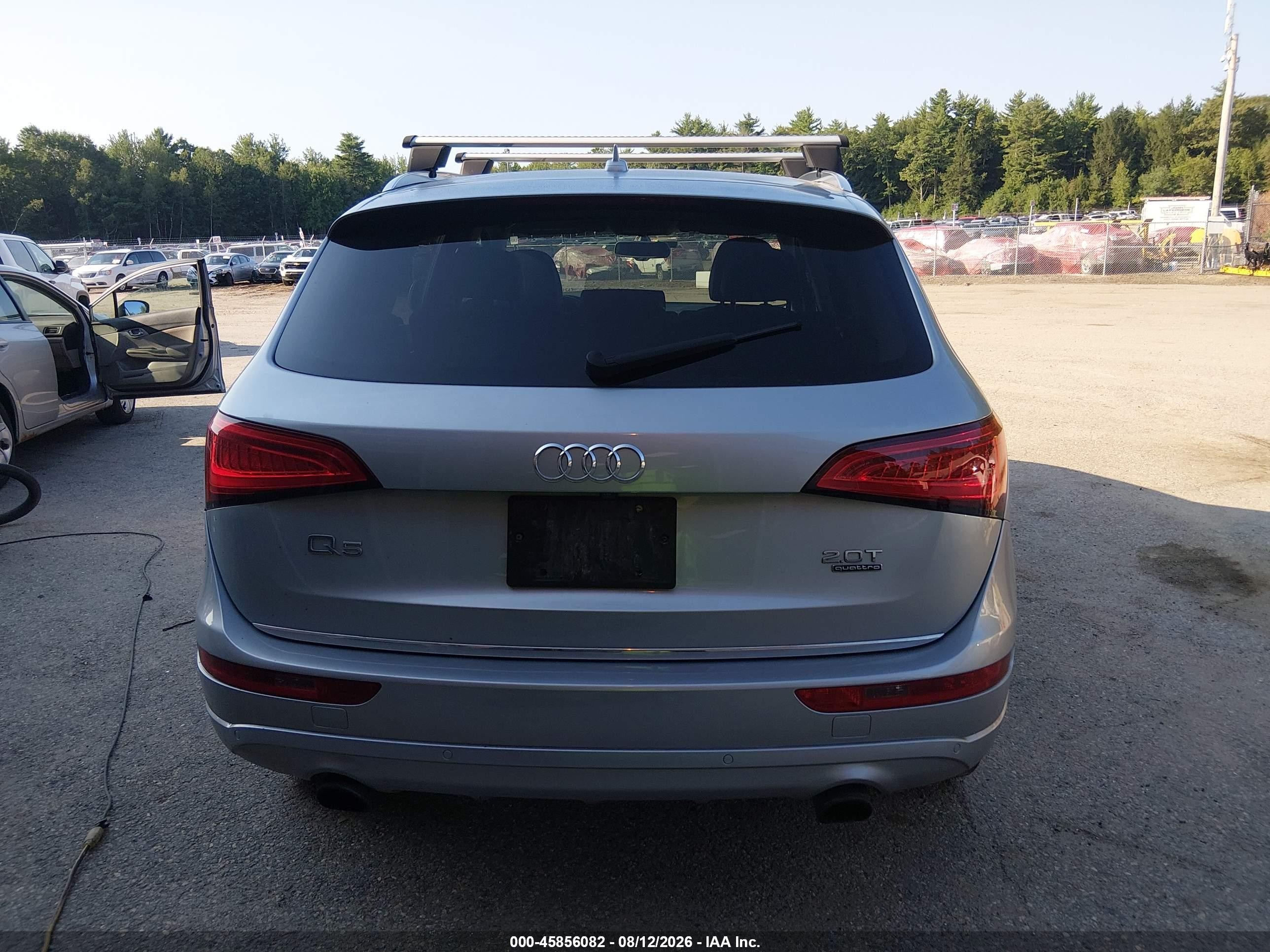 2015 Audi Q5 2.0t Premium Silver vin: WA1LFAFP0FA128757