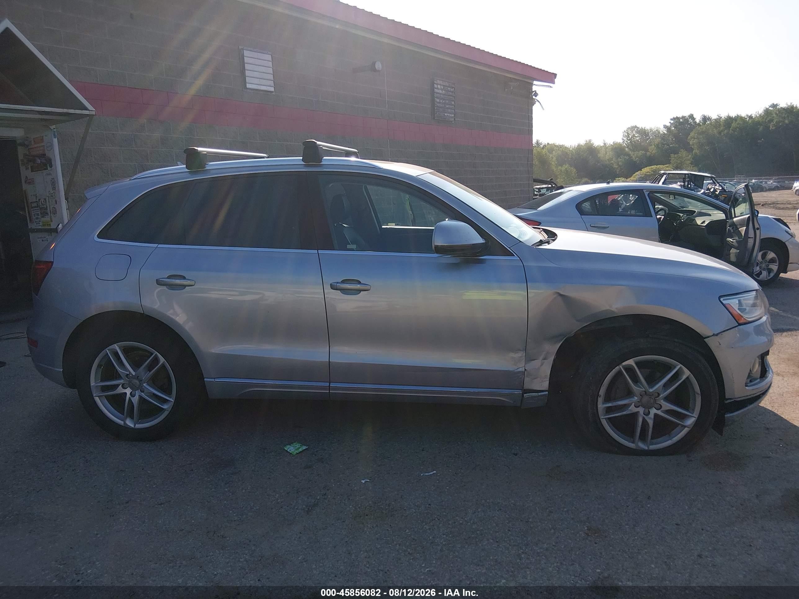 2015 Audi Q5 2.0t Premium Silver vin: WA1LFAFP0FA128757