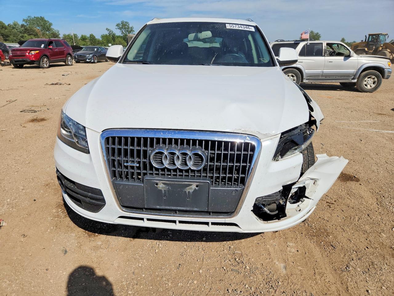 2011 Audi Q5 Premium Plus White vin: WA1LFAFP1BA074380