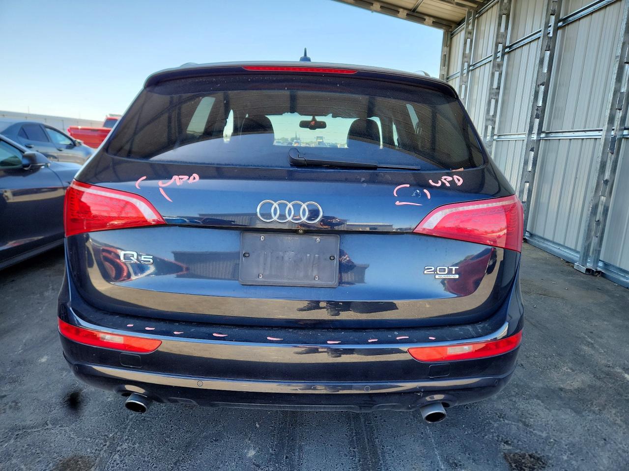 2012 Audi Q5 Premium Plus Blue vin: WA1LFAFP1CA037122