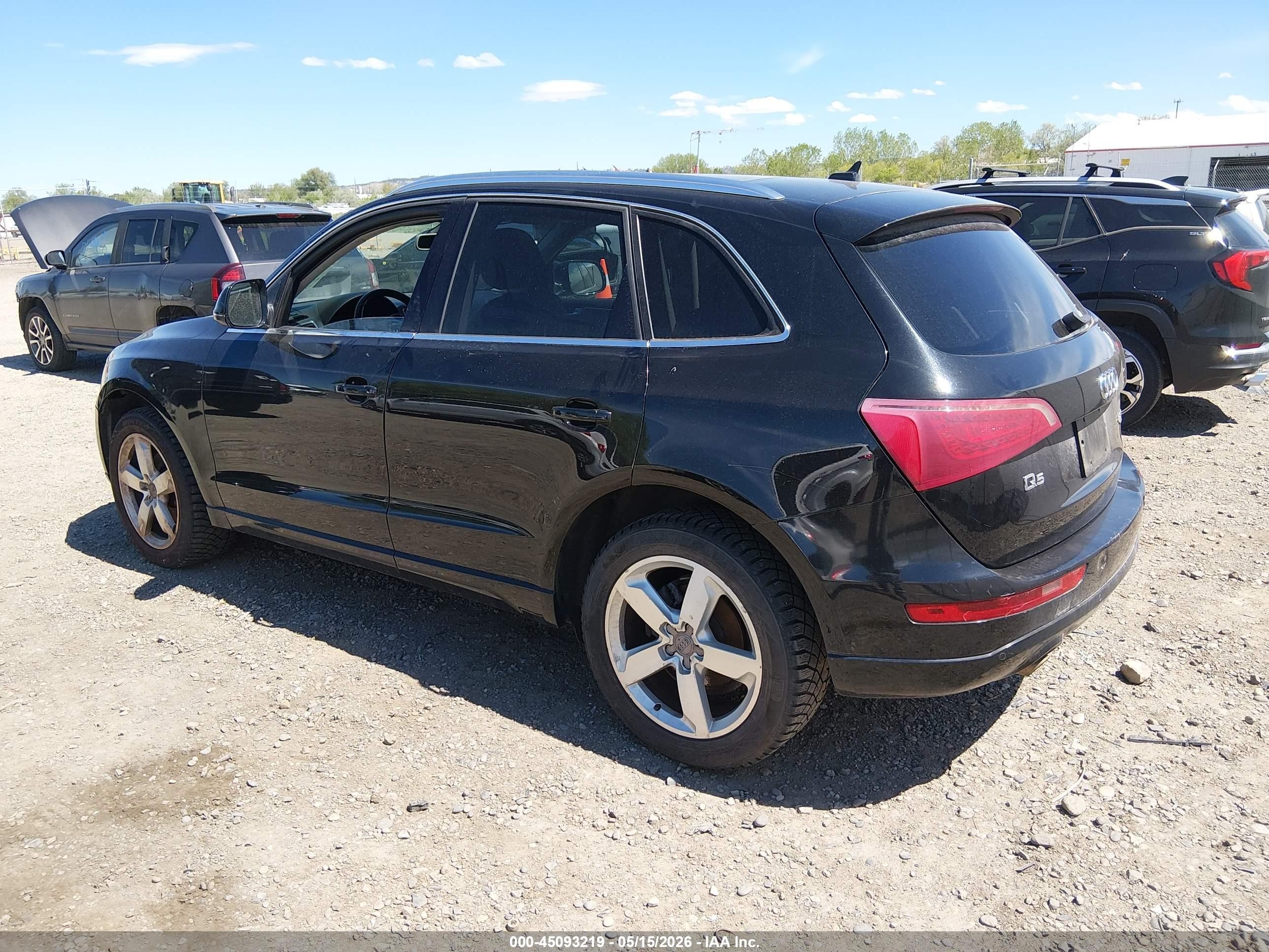 2012 Audi Q5 2.0t Premium Black vin: WA1LFAFP1CA116466