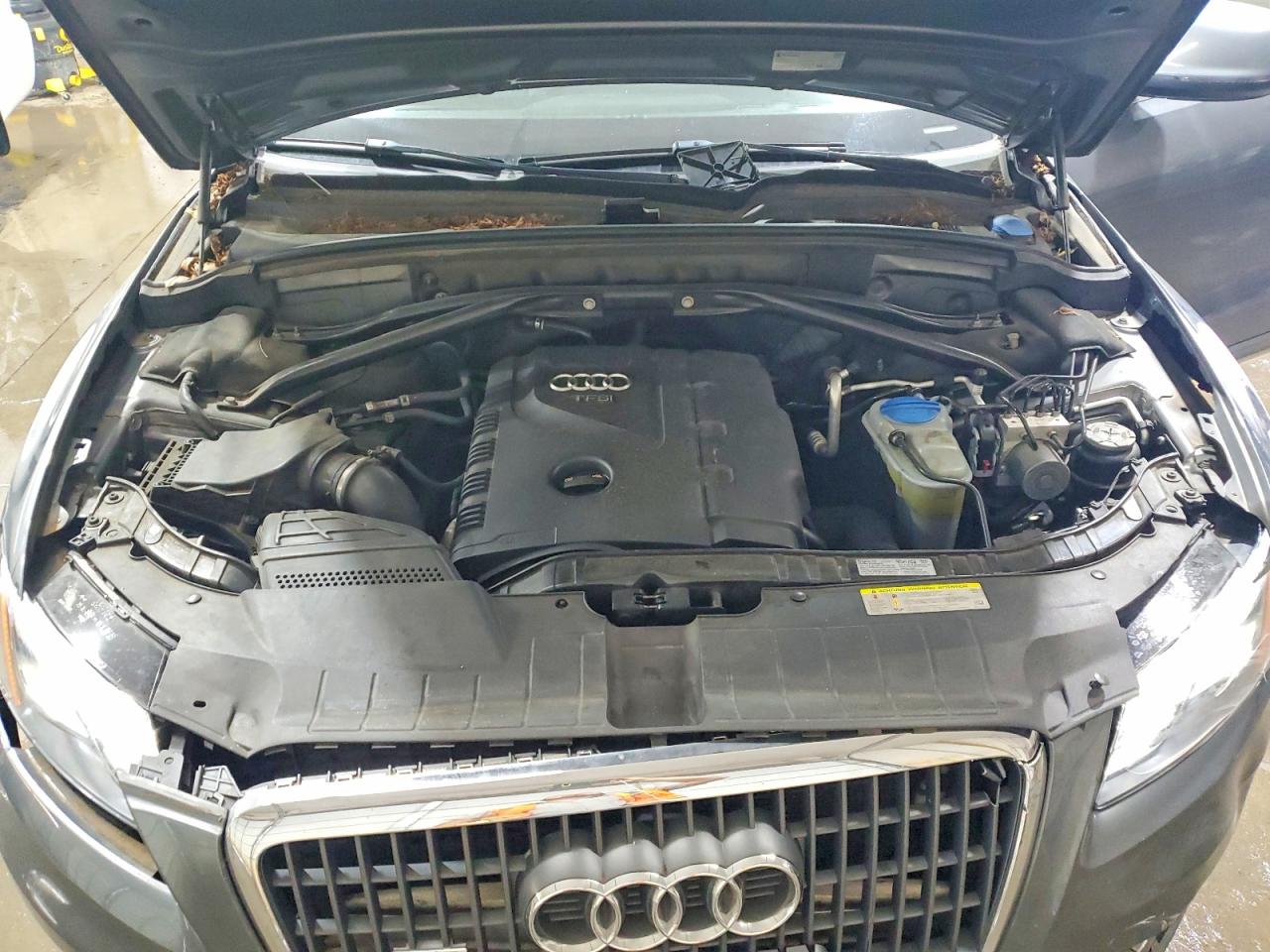 2012 Audi Q5 Premium Plus Gray vin: WA1LFAFP1CA121487