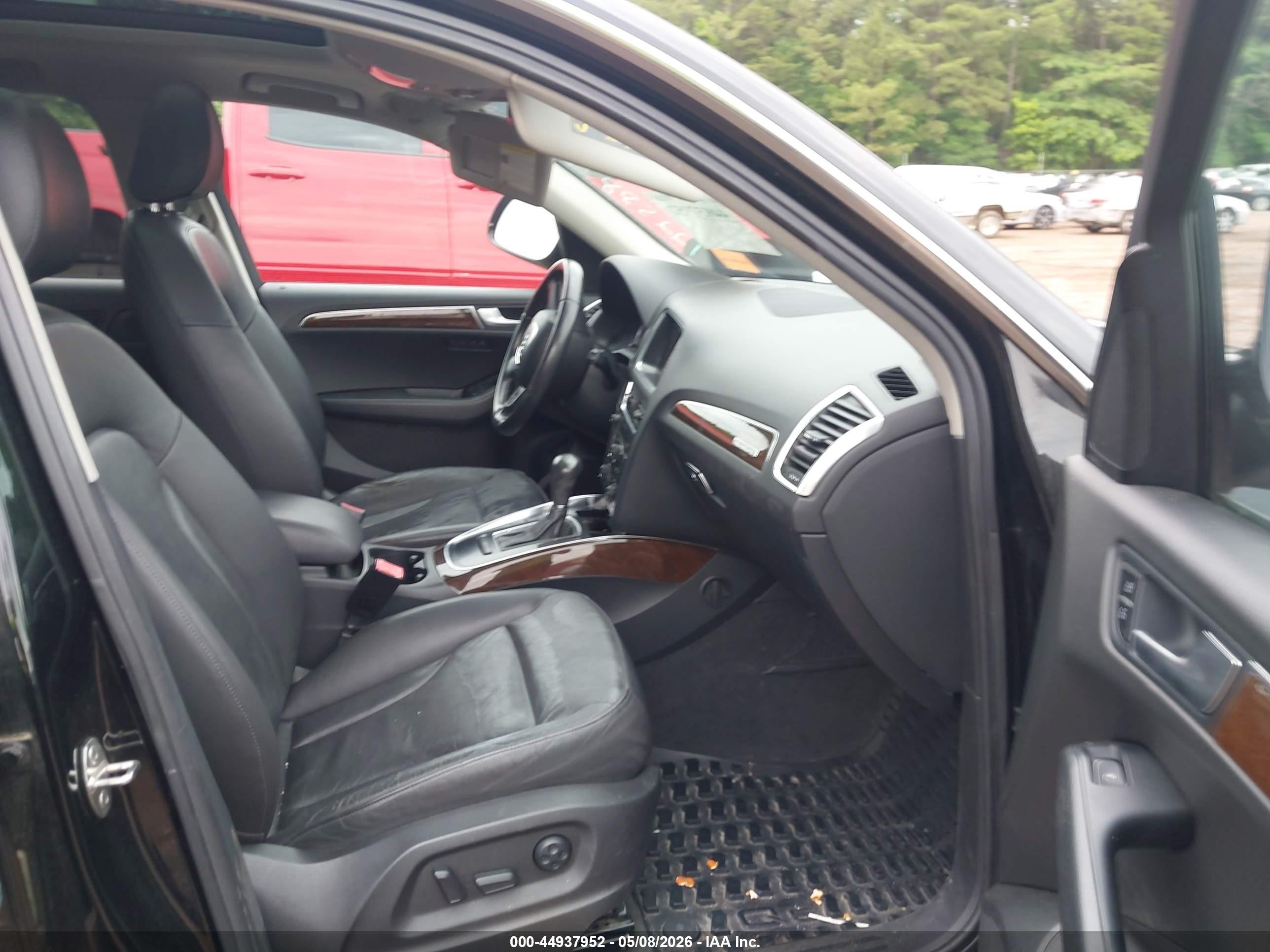 2012 Audi Q5 2.0t Premium Black vin: WA1LFAFP1CA122588