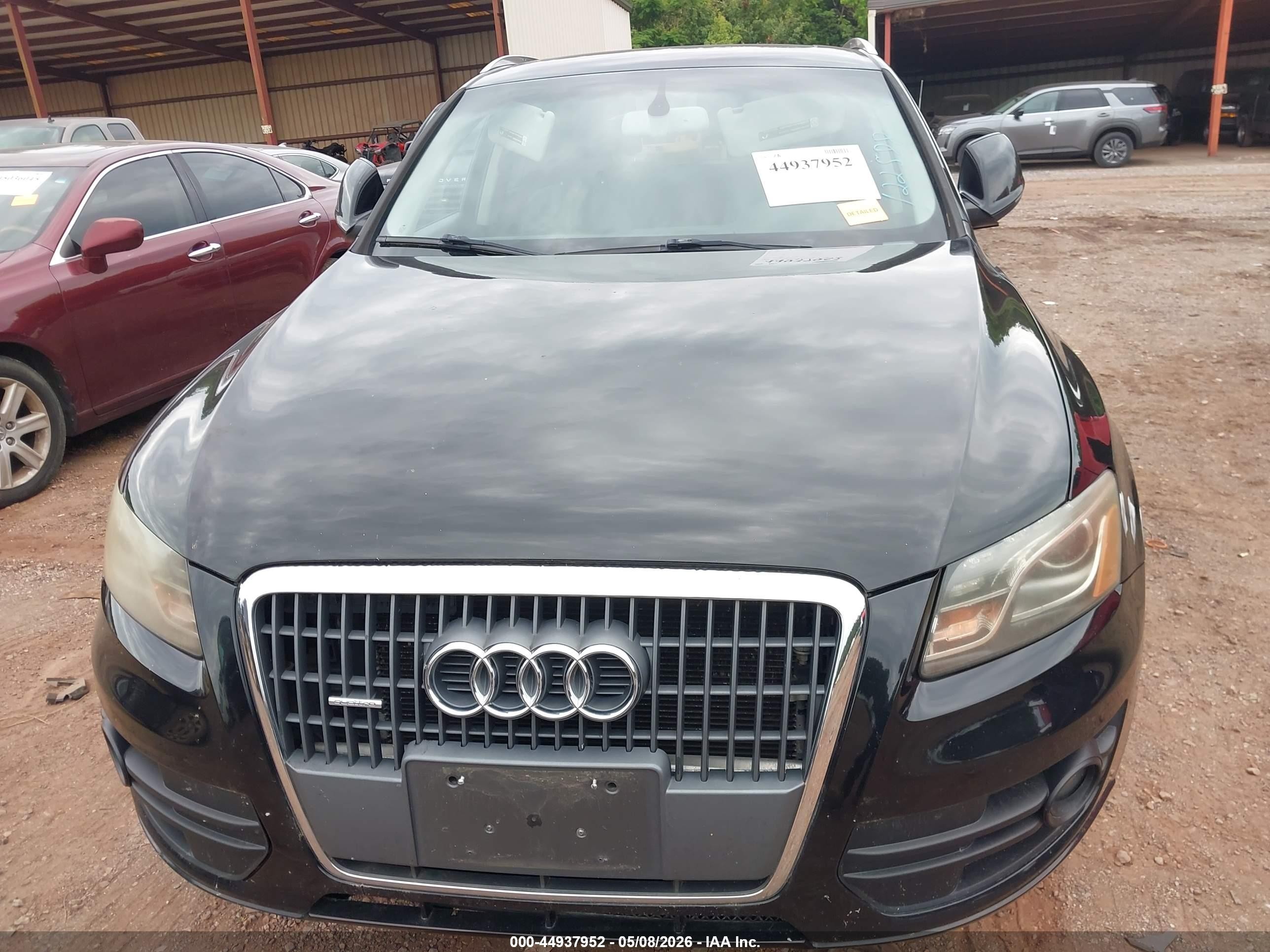 2012 Audi Q5 2.0t Premium Black vin: WA1LFAFP1CA122588