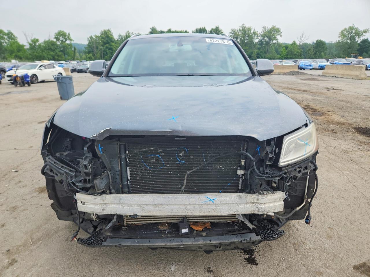 2013 Audi Q5 Premium Plus Gray vin: WA1LFAFP1DA020418