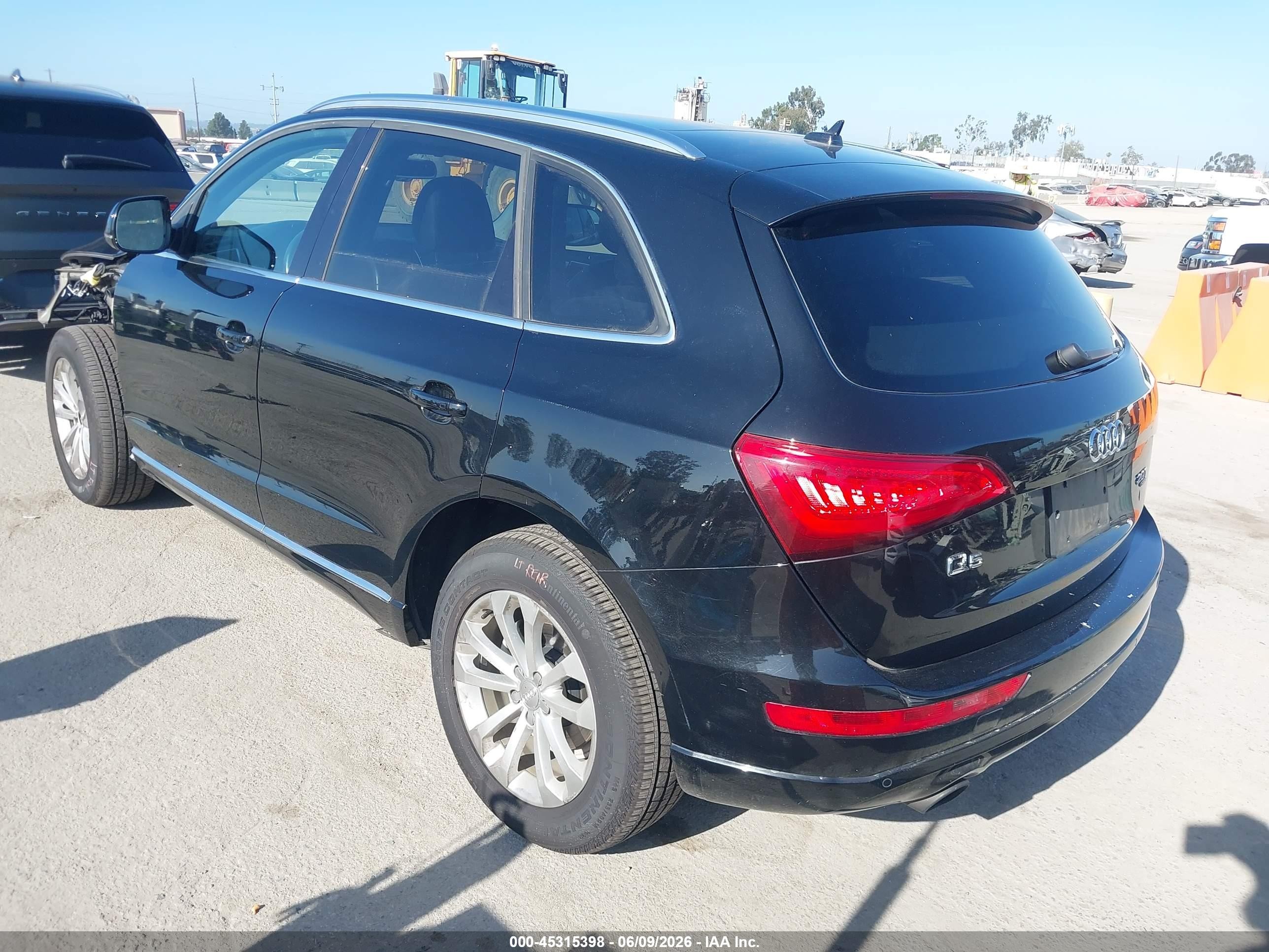 2013 Audi Q5 2.0t Premium Black vin: WA1LFAFP1DA047733