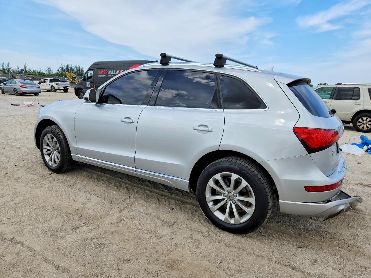 2013 Audi Q5 Premium Plus Silver vin: WA1LFAFP1DA047991