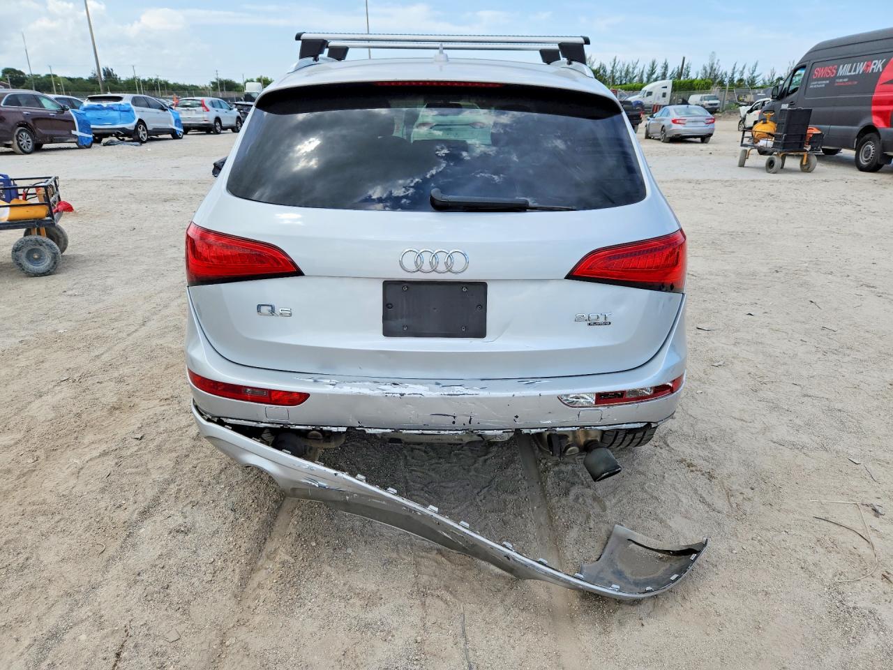 2013 Audi Q5 Premium Plus Silver vin: WA1LFAFP1DA047991