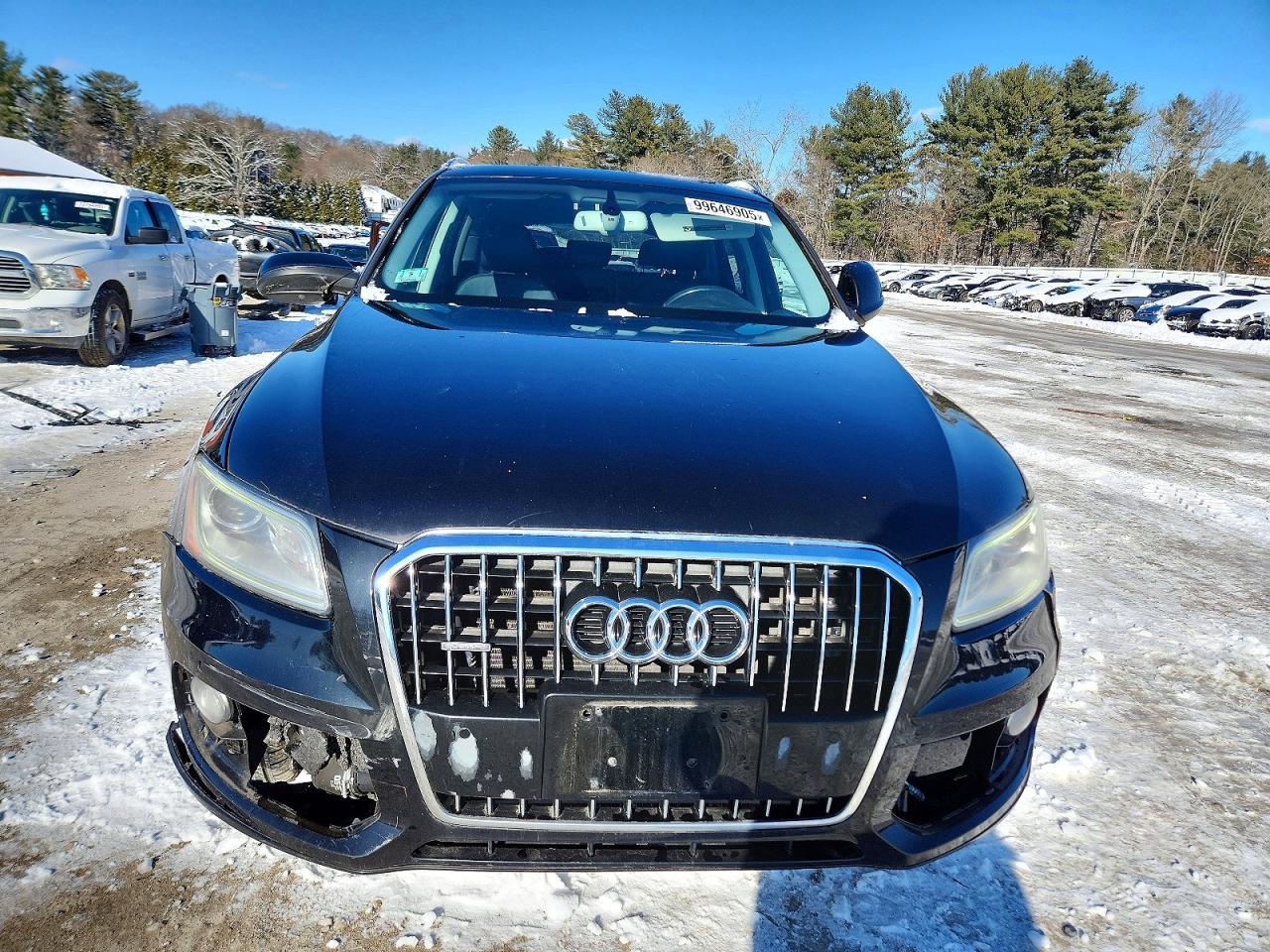 2013 Audi Q5 Premium Plus Black vin: WA1LFAFP1DA071255