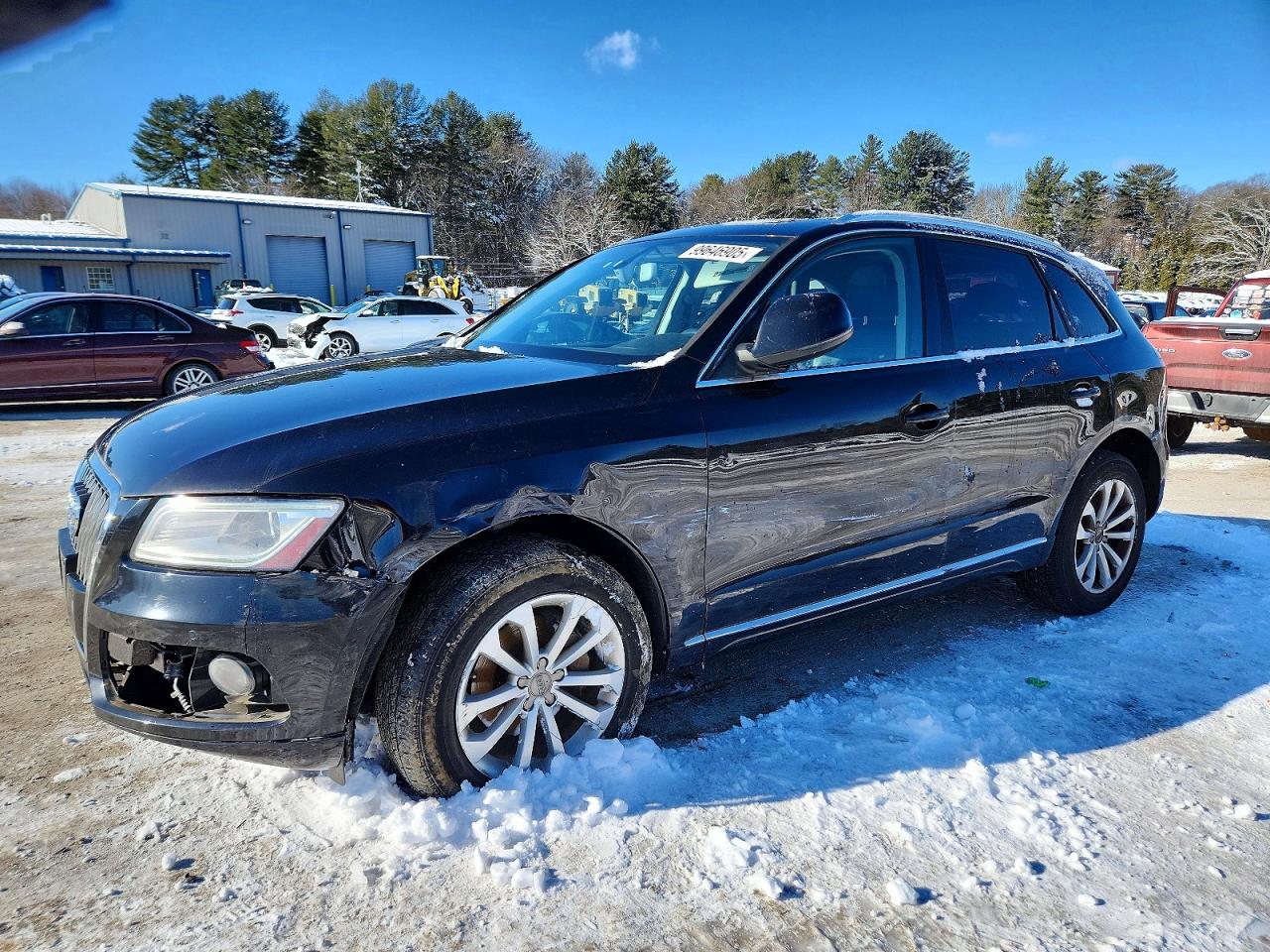 2013 Audi Q5 Premium Plus Black vin: WA1LFAFP1DA071255