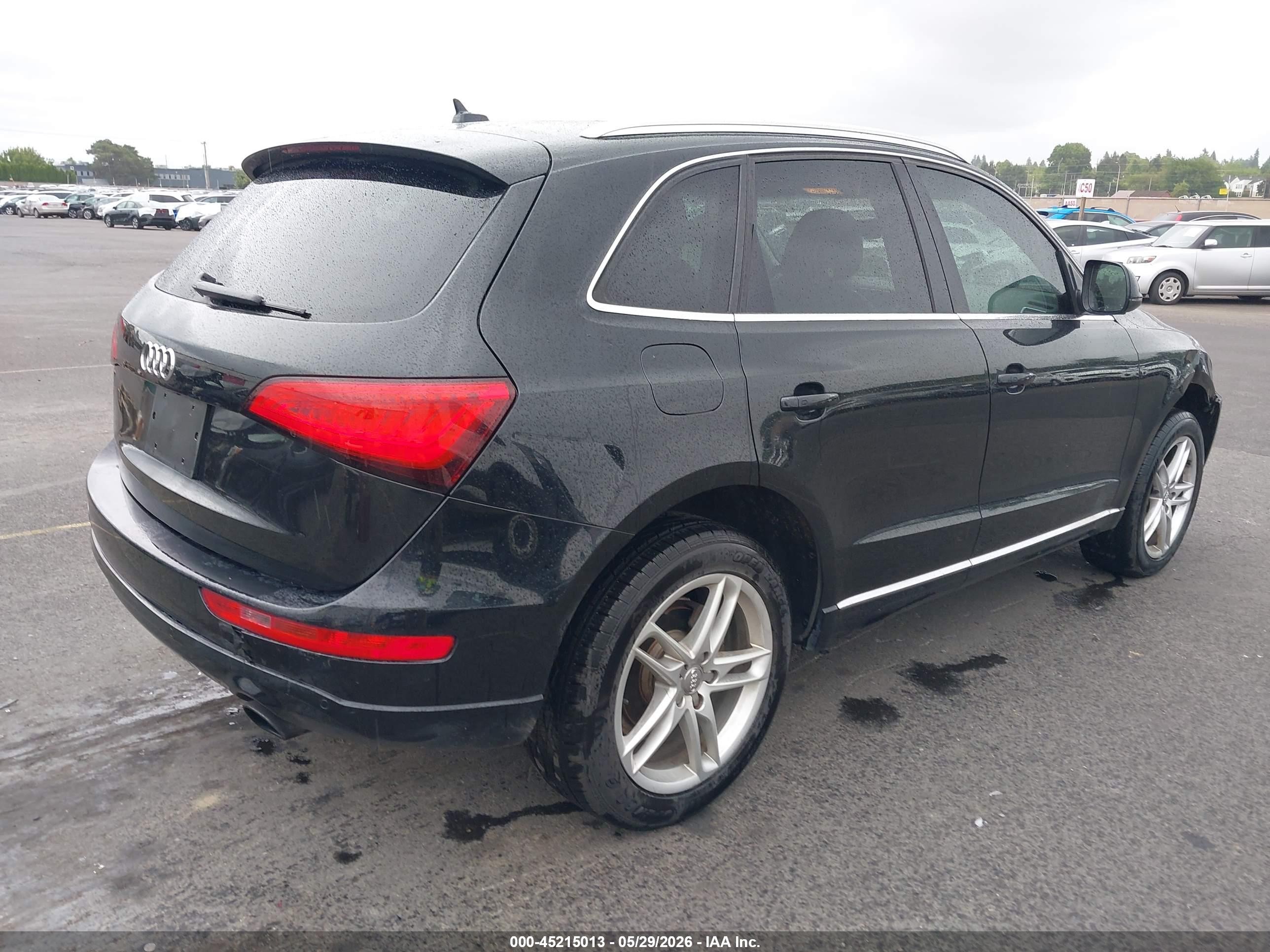 2013 Audi Q5 2.0t Premium Black vin: WA1LFAFP1DA099332