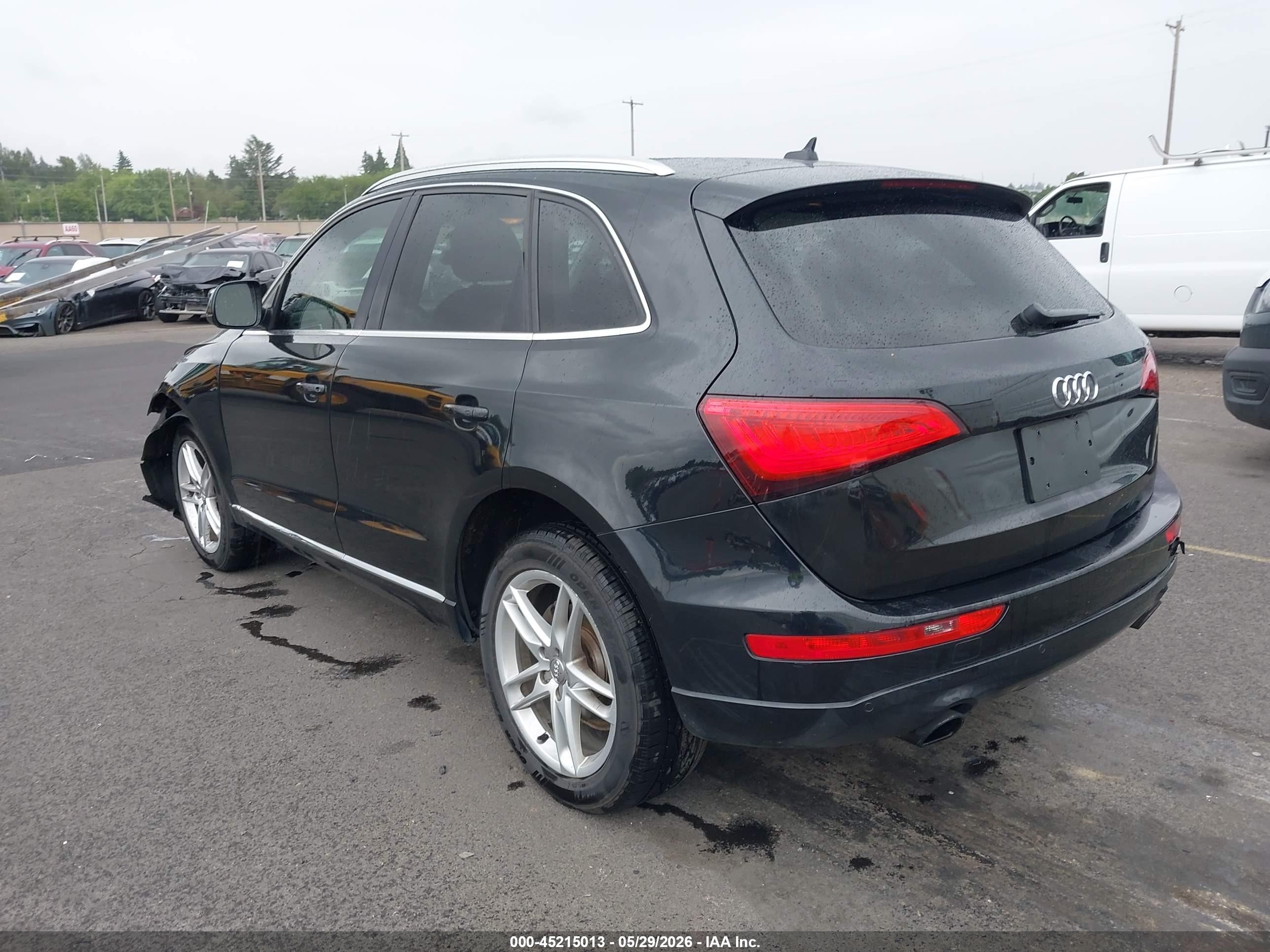2013 Audi Q5 2.0t Premium Black vin: WA1LFAFP1DA099332
