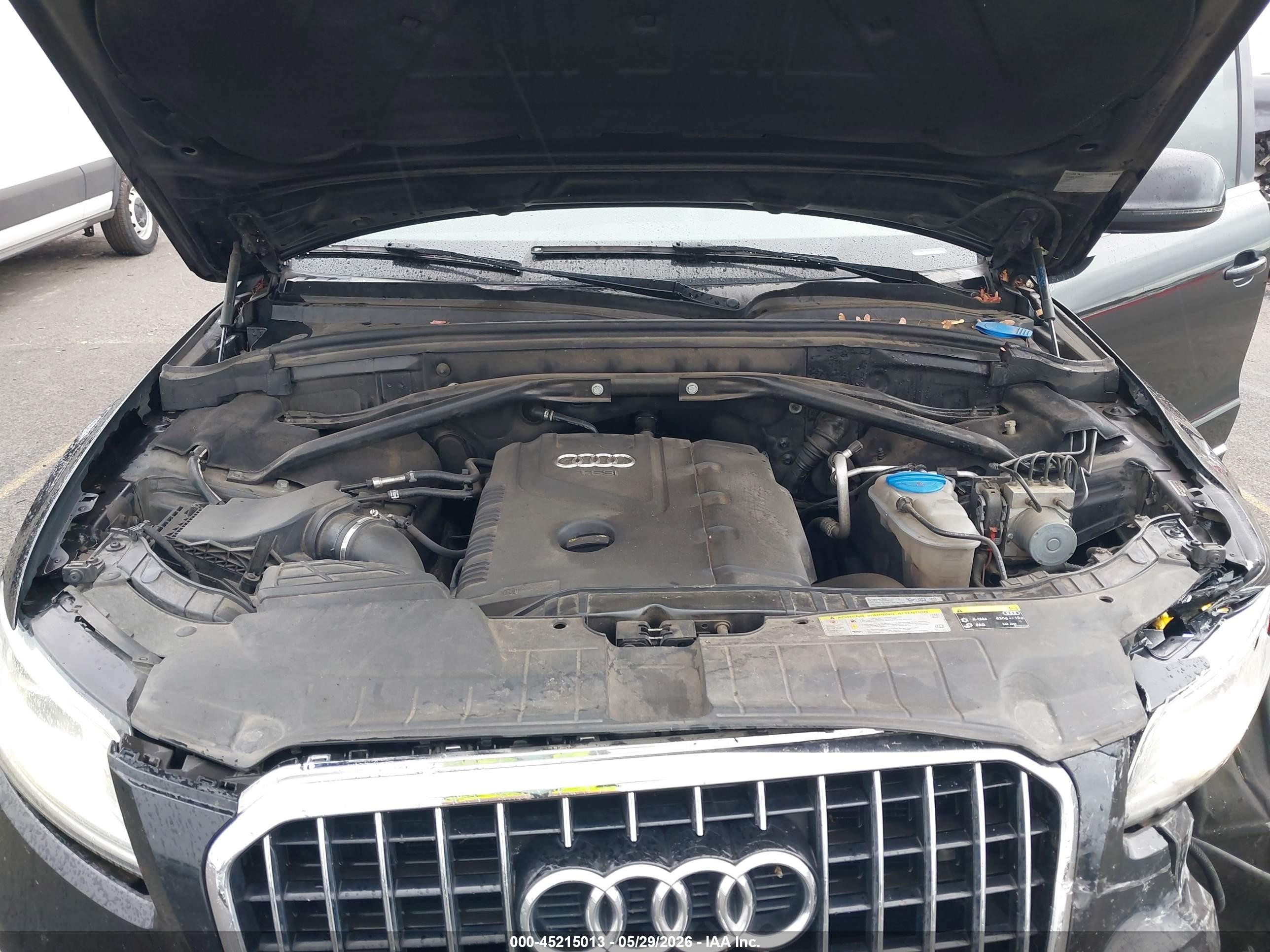 2013 Audi Q5 2.0t Premium Black vin: WA1LFAFP1DA099332