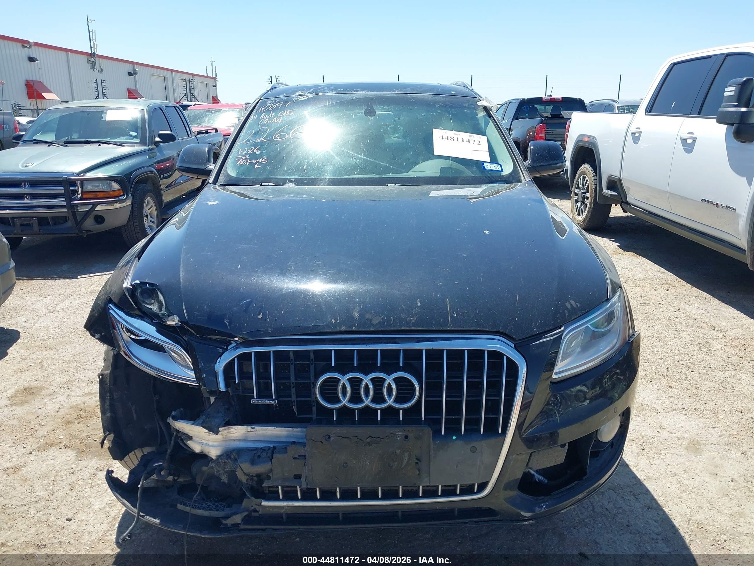 2014 Audi Q5 2.0t Premium Black vin: WA1LFAFP1EA022266
