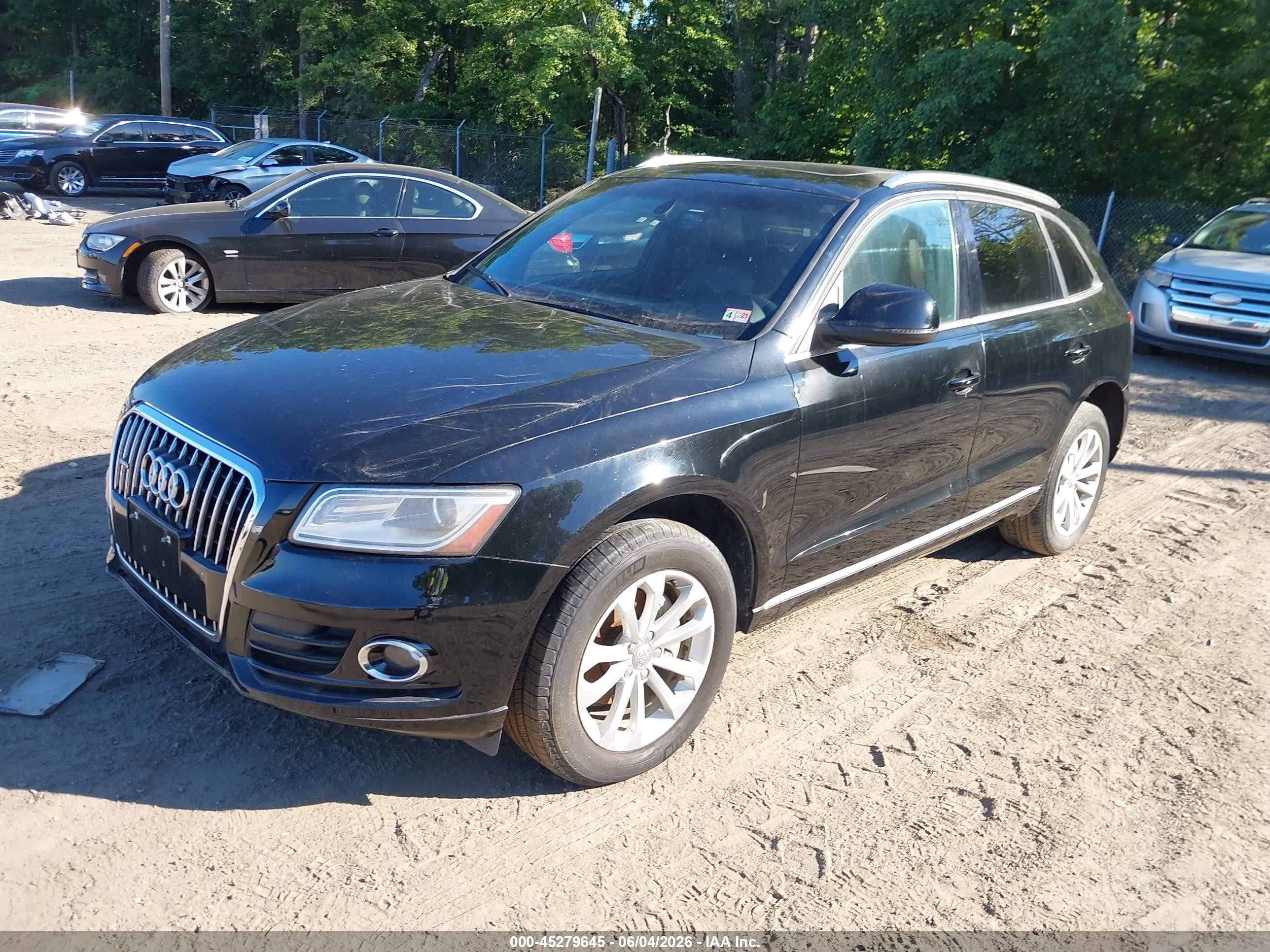 2014 Audi Q5 2.0t Premium Black vin: WA1LFAFP1EA055798