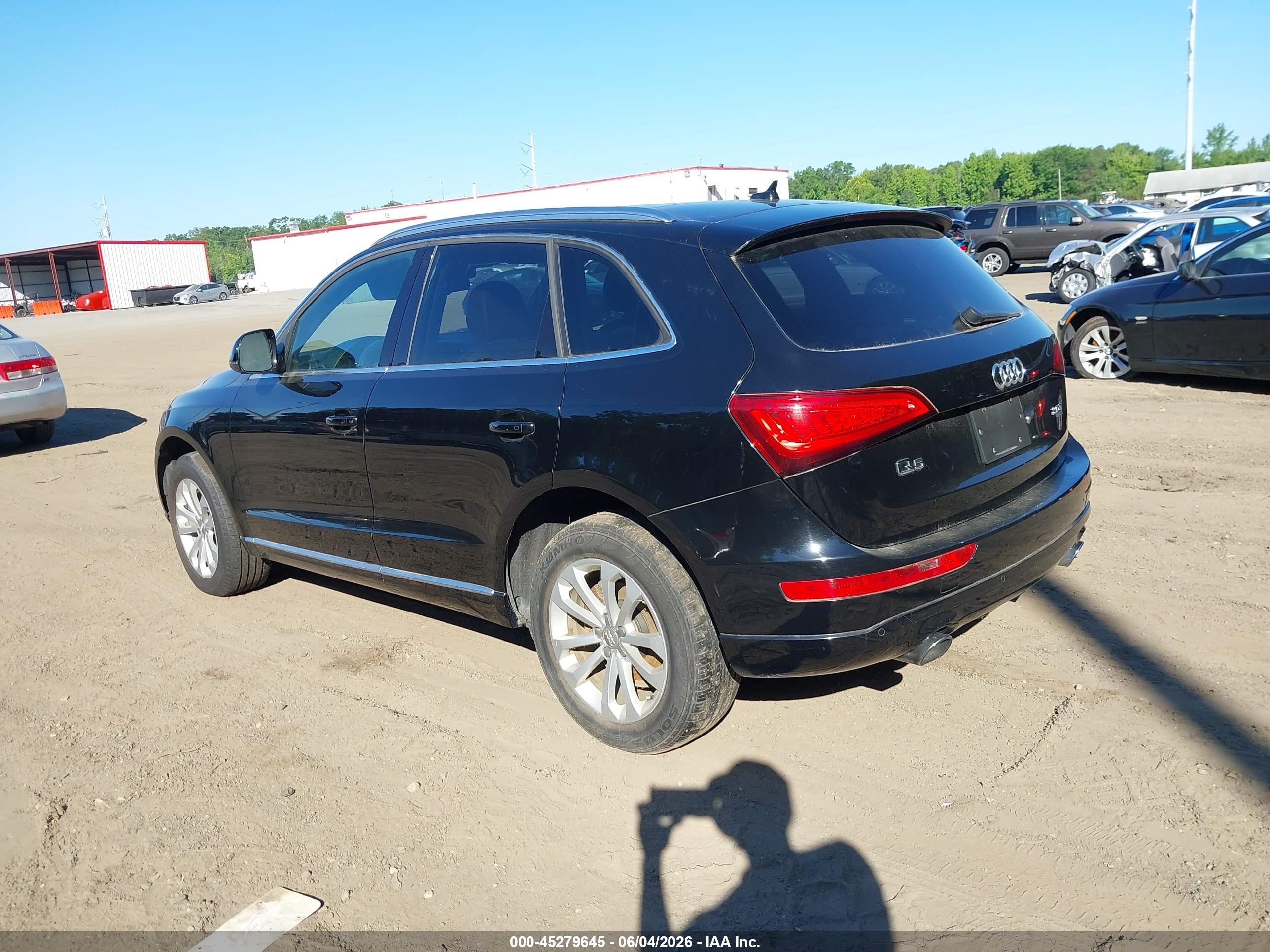 2014 Audi Q5 2.0t Premium Black vin: WA1LFAFP1EA055798