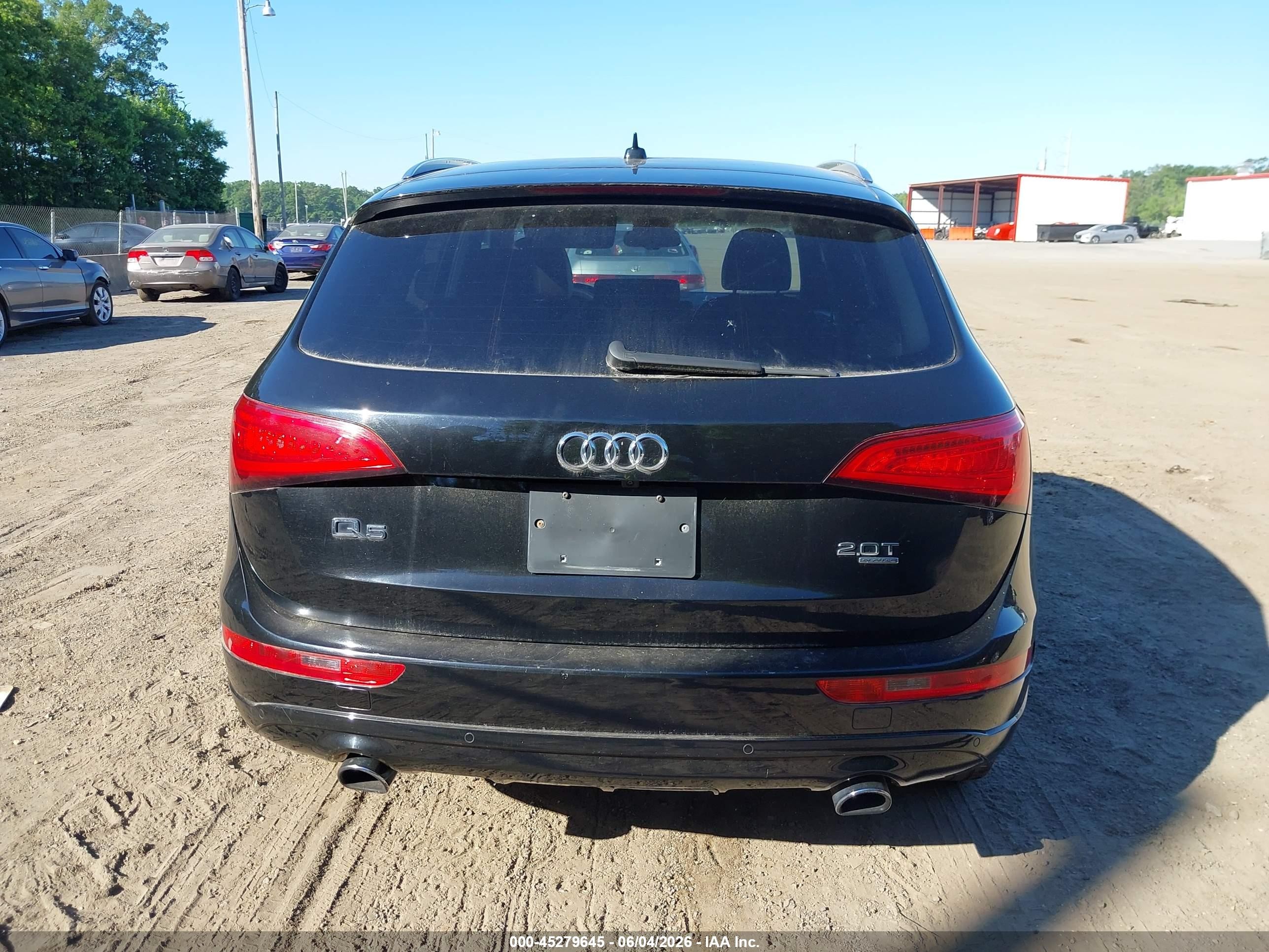 2014 Audi Q5 2.0t Premium Black vin: WA1LFAFP1EA055798