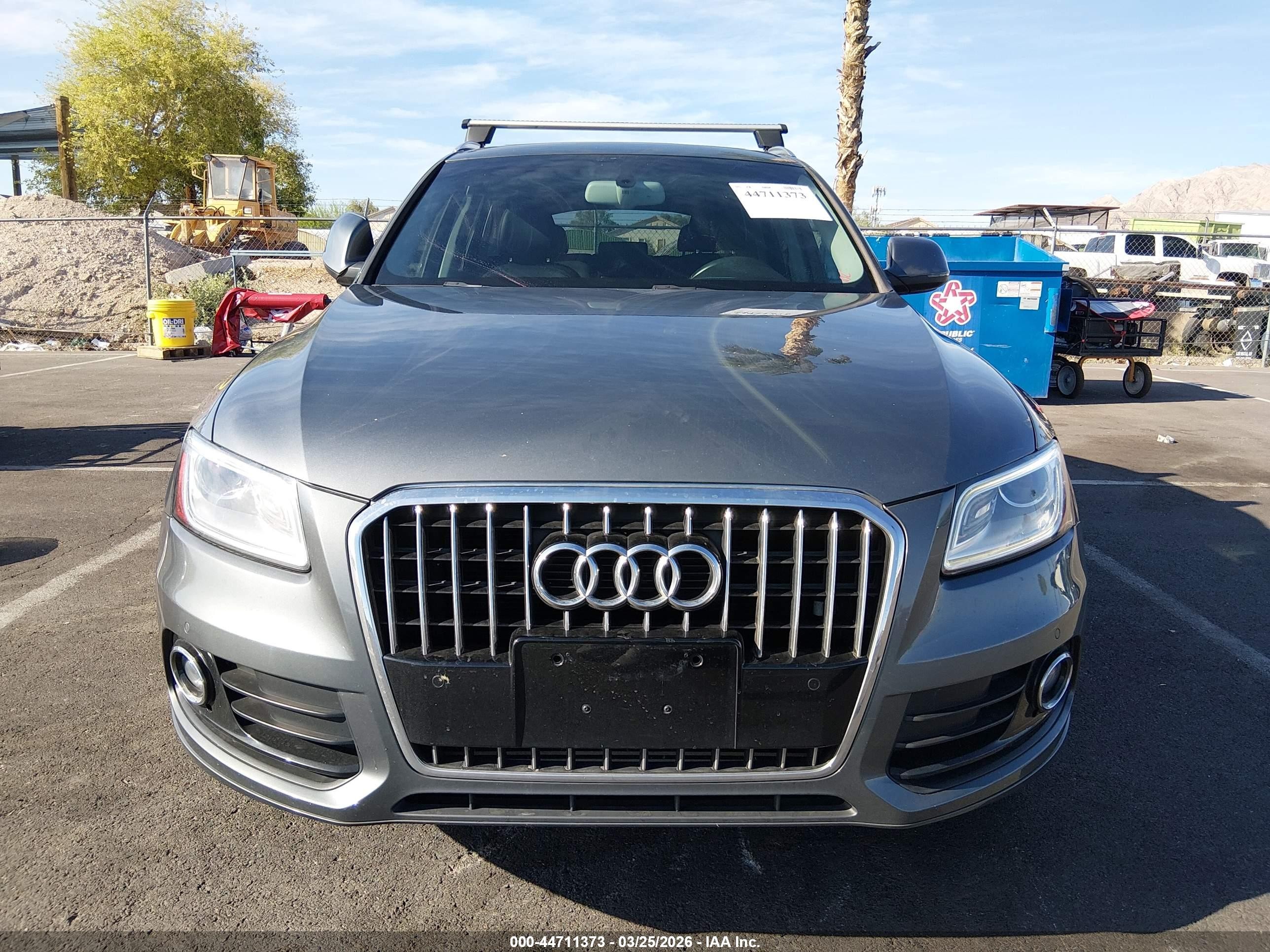 2014 Audi Q5 2.0t Premium Gray vin: WA1LFAFP1EA065862