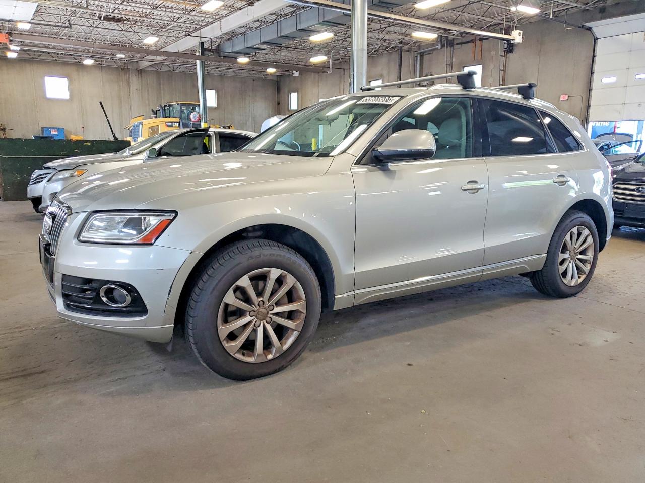 2014 Audi Q5 Premium Plus Серый vin: WA1LFAFP1EA087909