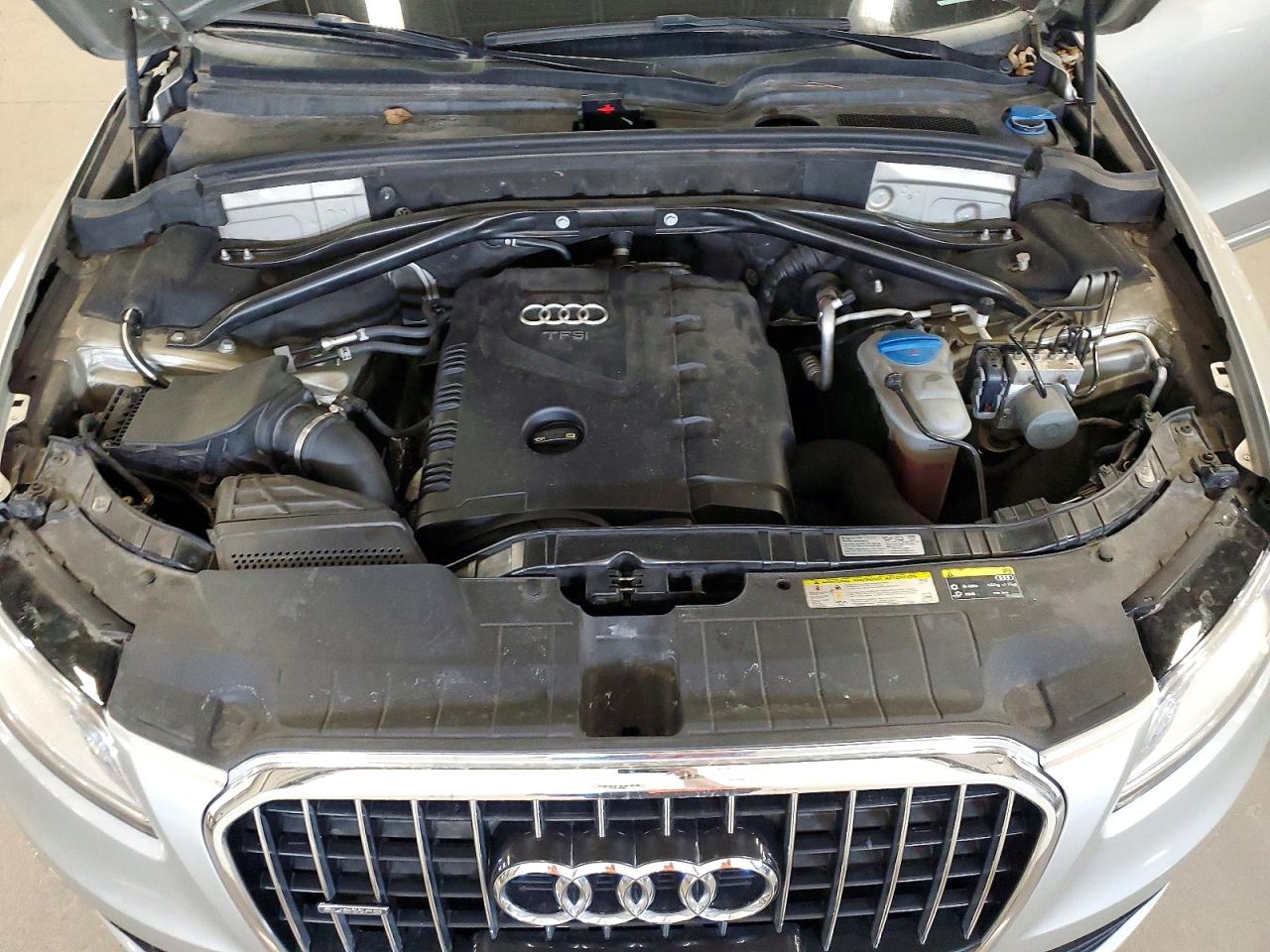 2014 Audi Q5 Premium Plus Серый vin: WA1LFAFP1EA087909