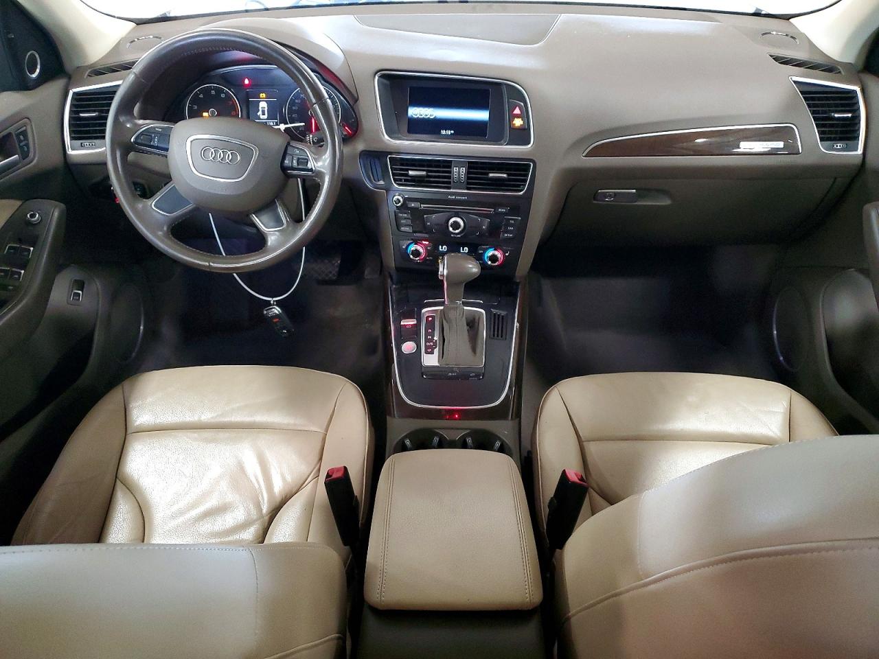 2014 Audi Q5 Premium Plus Серый vin: WA1LFAFP1EA087909