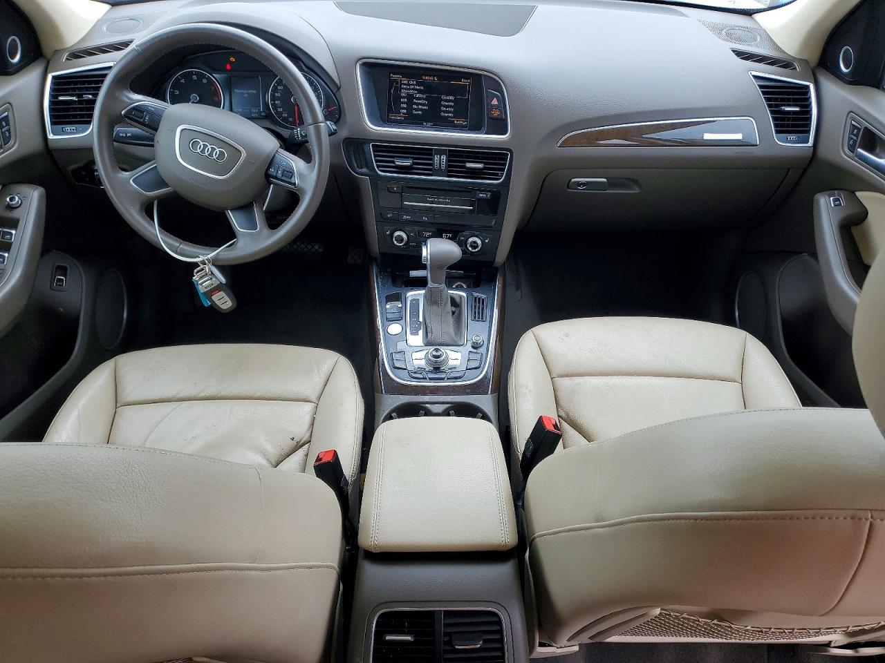 2014 Audi Q5 Premium Plus Silver vin: WA1LFAFP1EA103672