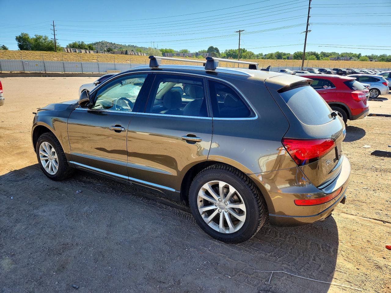 2015 Audi Q5 Premium Plus Brown vin: WA1LFAFP1FA027601