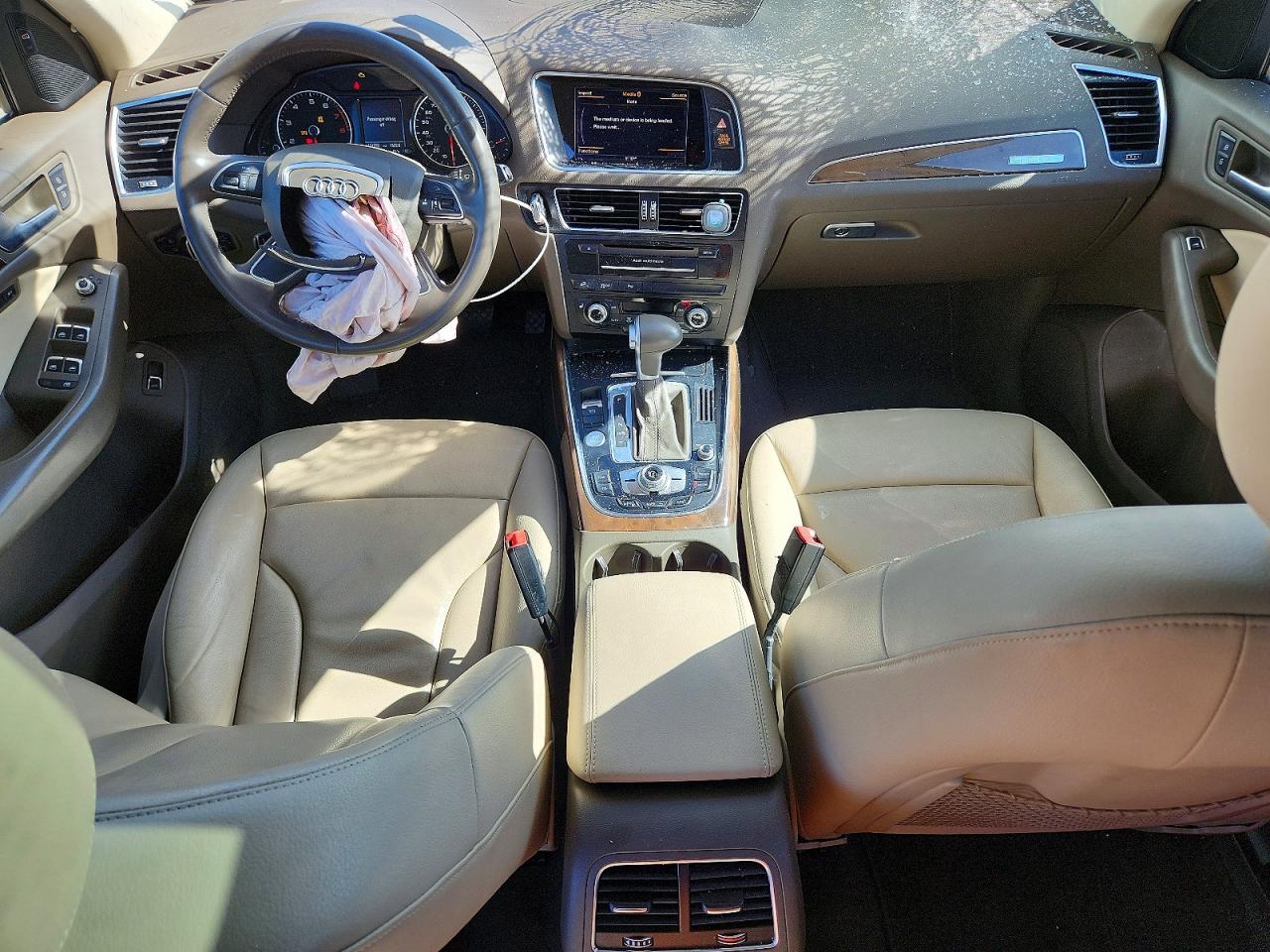 2015 Audi Q5 Premium Plus Brown vin: WA1LFAFP1FA027601