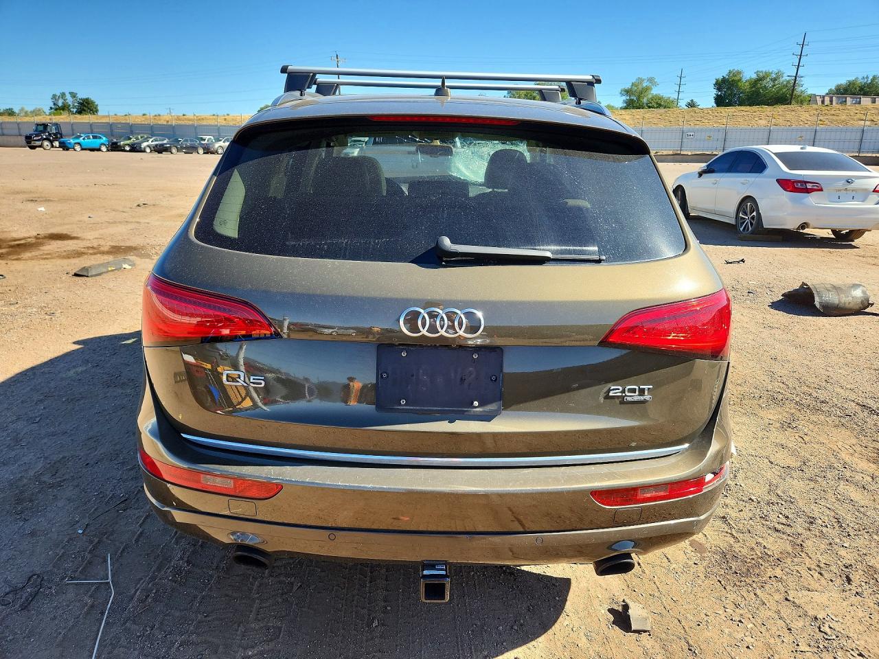 2015 Audi Q5 Premium Plus Brown vin: WA1LFAFP1FA027601