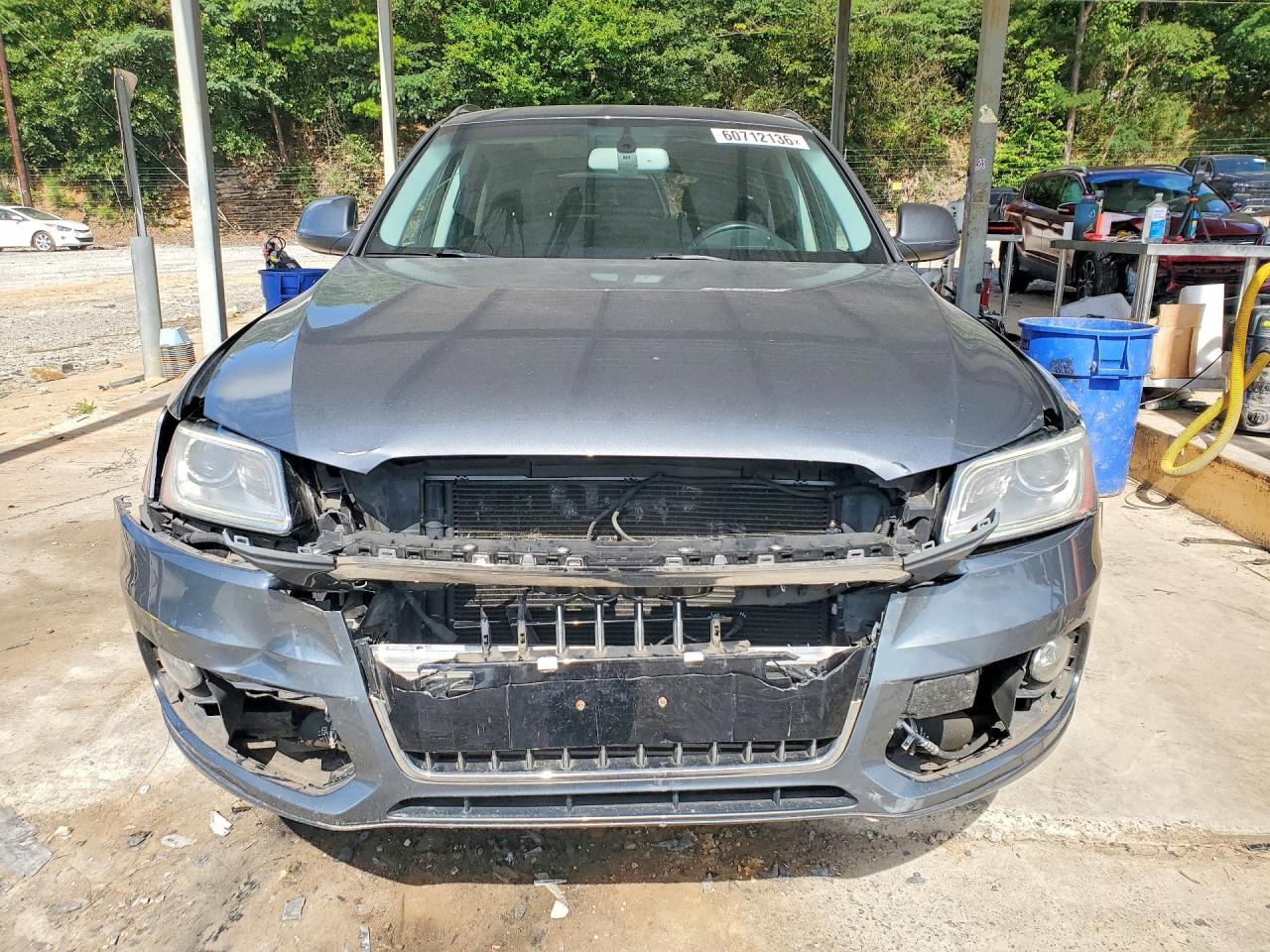 2015 Audi Q5 Premium Plus Gray vin: WA1LFAFP1FA042082