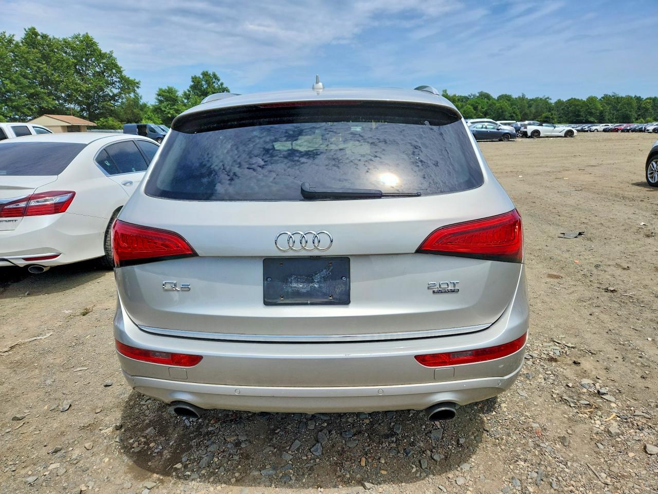 2015 Audi Q5 Premium Plus Cream vin: WA1LFAFP1FA074059