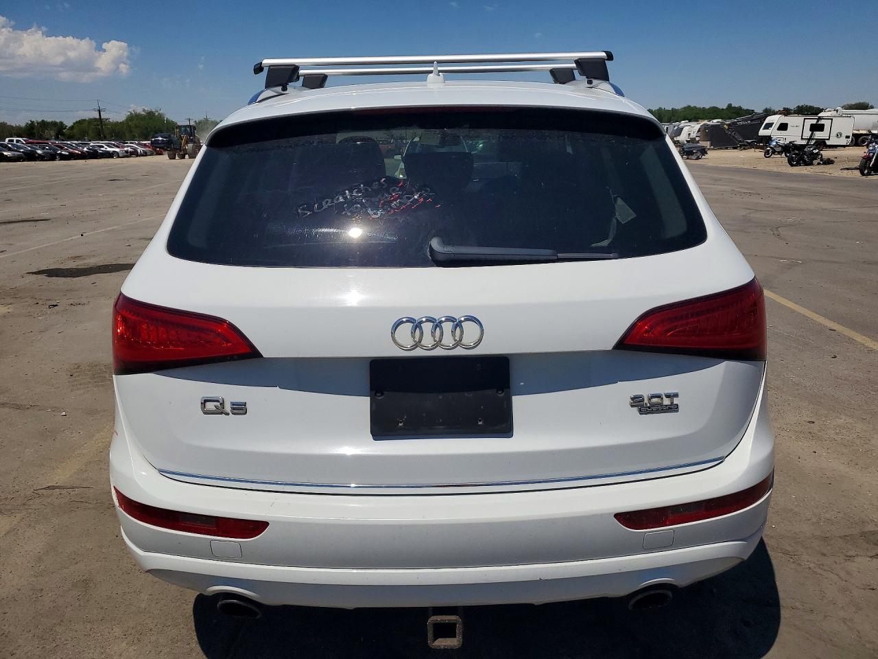 2015 Audi Q5 Premium Plus White vin: WA1LFAFP1FA092447