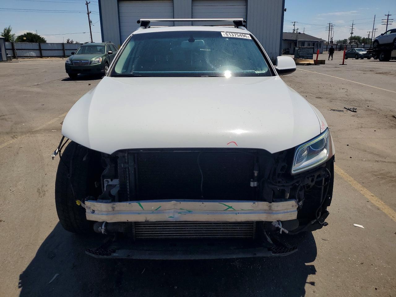 2015 Audi Q5 Premium Plus White vin: WA1LFAFP1FA092447