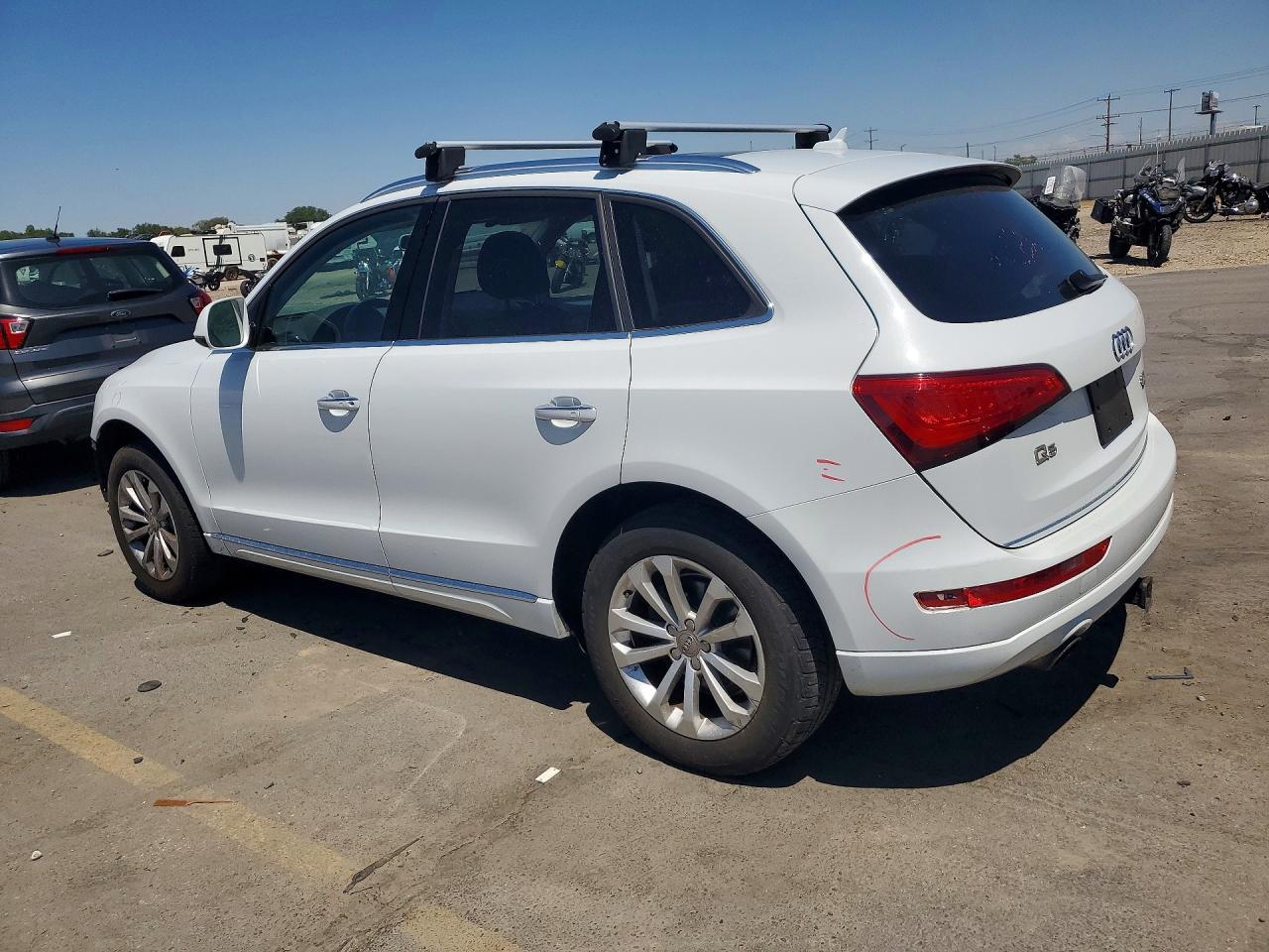 2015 Audi Q5 Premium Plus White vin: WA1LFAFP1FA092447