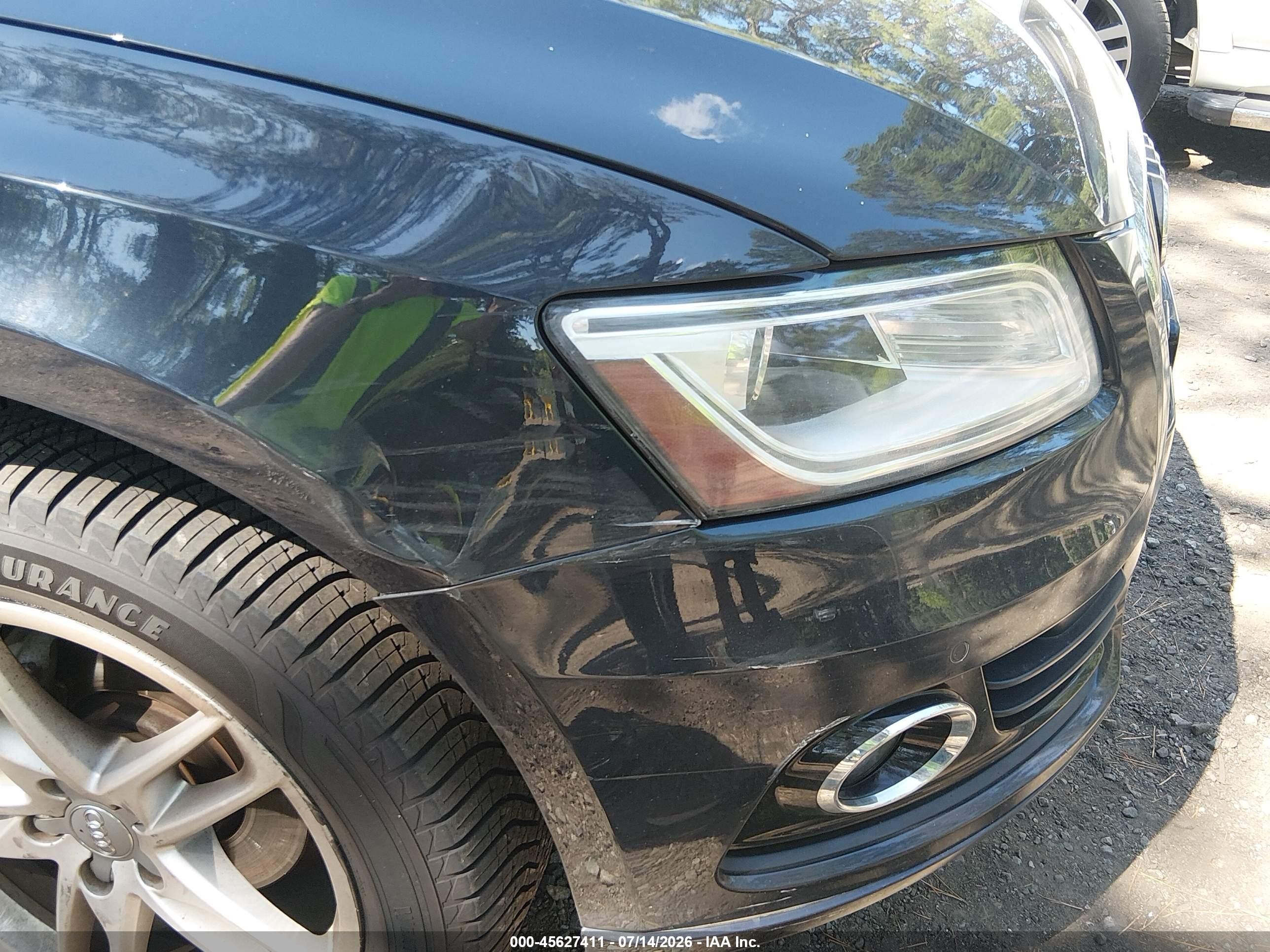 2015 Audi Q5 2.0t Premium Dark Blue vin: WA1LFAFP1FA107951