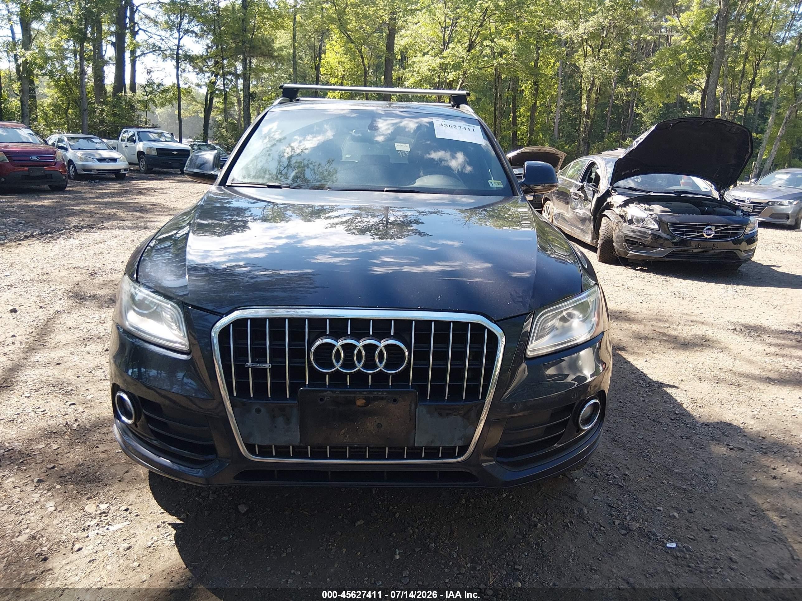 2015 Audi Q5 2.0t Premium Dark Blue vin: WA1LFAFP1FA107951
