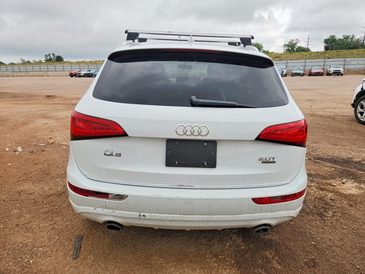 2015 Audi Q5 Premium Plus White vin: WA1LFAFP1FA121185