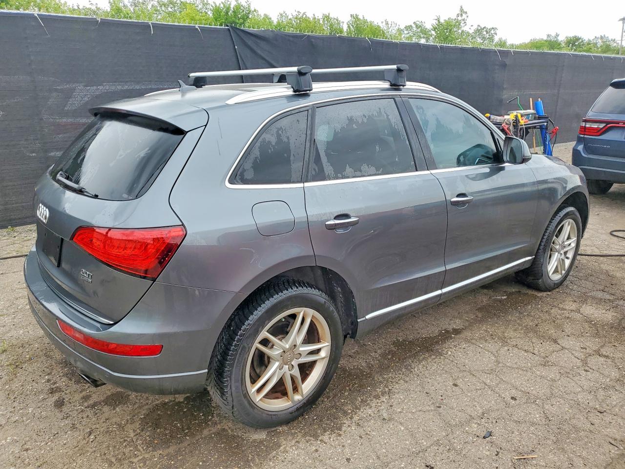 2015 Audi Q5 Premium Plus Gray vin: WA1LFAFP1FA124975