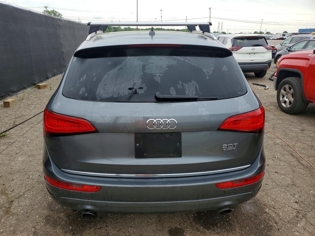 2015 Audi Q5 Premium Plus Gray vin: WA1LFAFP1FA124975