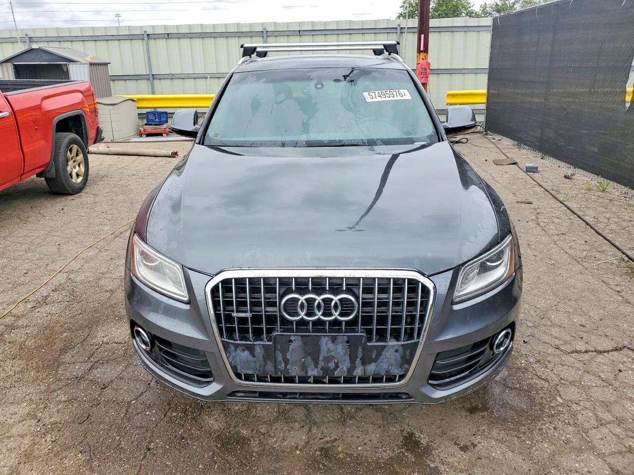 2015 Audi Q5 Premium Plus Gray vin: WA1LFAFP1FA124975