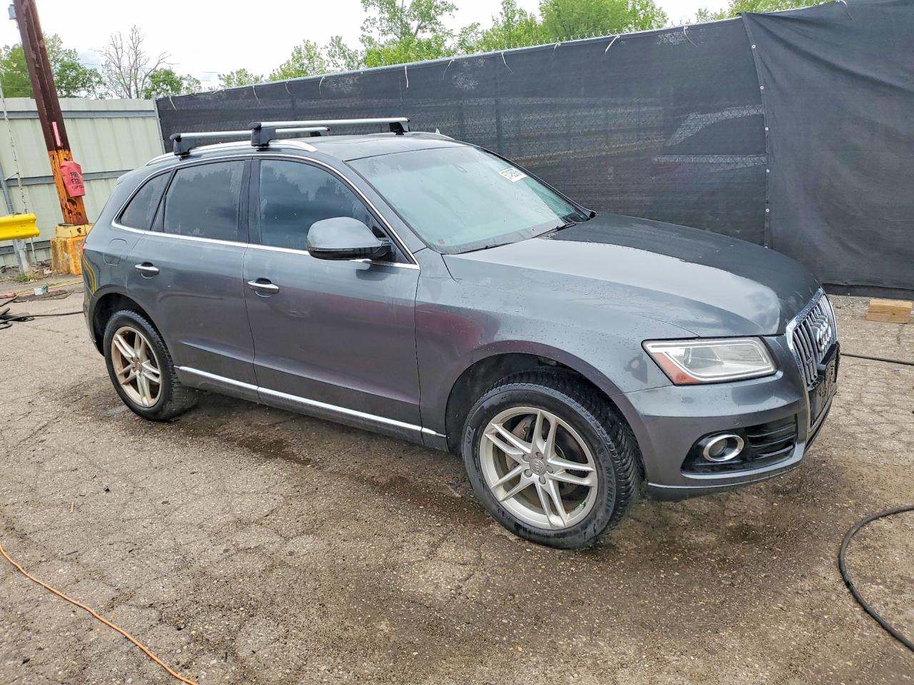 2015 Audi Q5 Premium Plus Gray vin: WA1LFAFP1FA124975