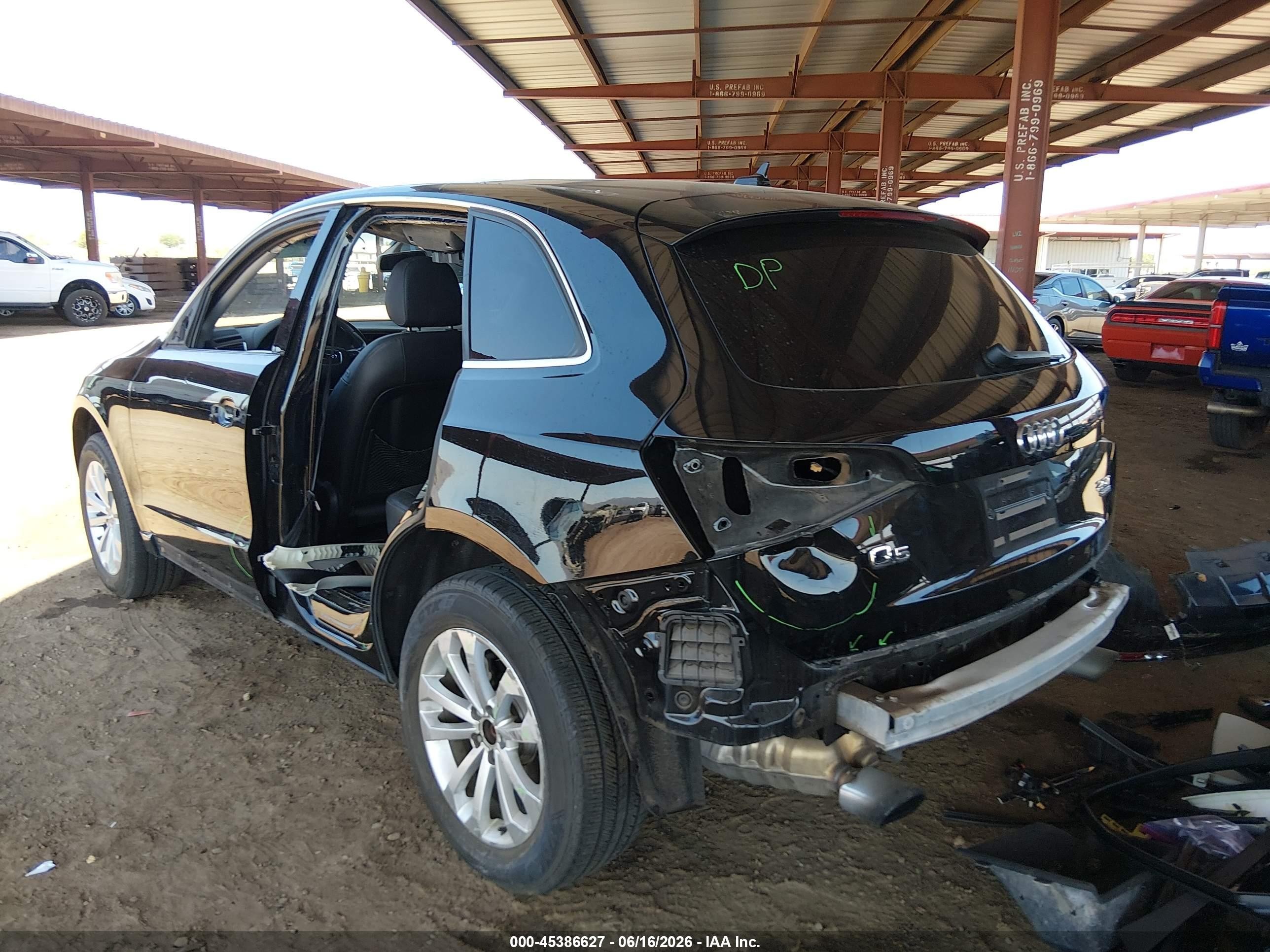 2015 Audi Q5 2.0t Premium Black vin: WA1LFAFP1FA139895
