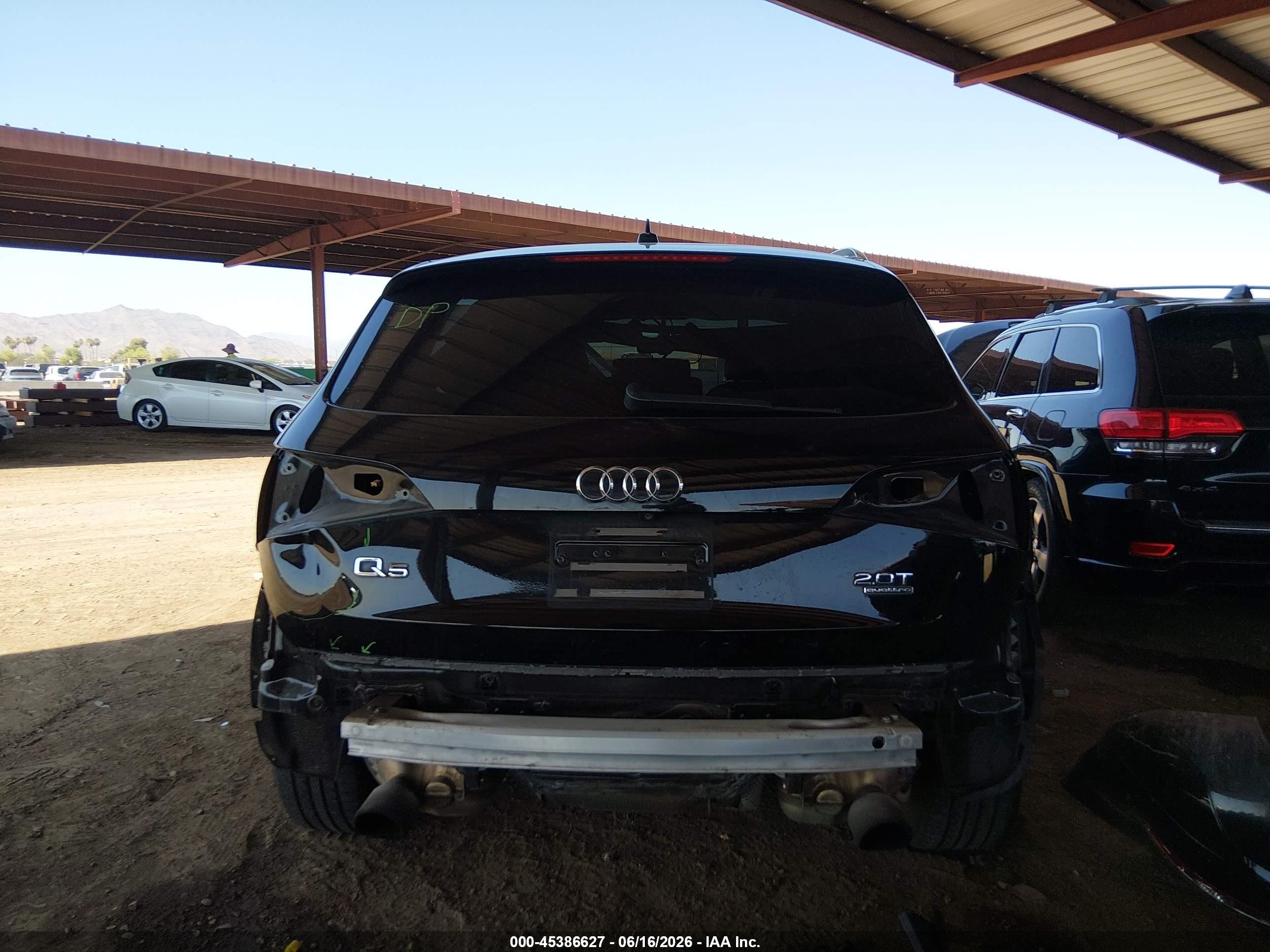 2015 Audi Q5 2.0t Premium Black vin: WA1LFAFP1FA139895