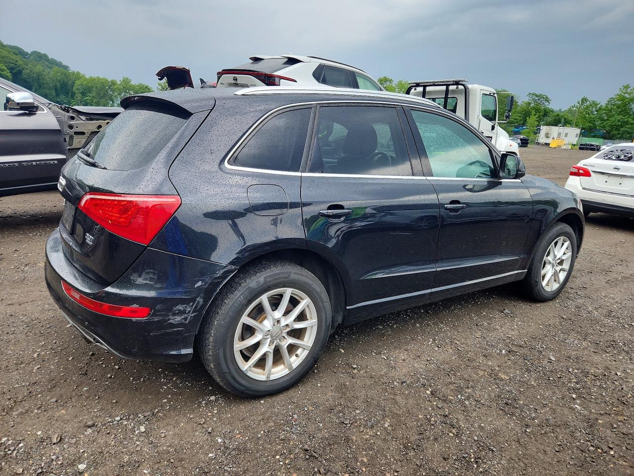 2012 Audi Q5 Premium Plus Черный vin: WA1LFAFP2CA052132