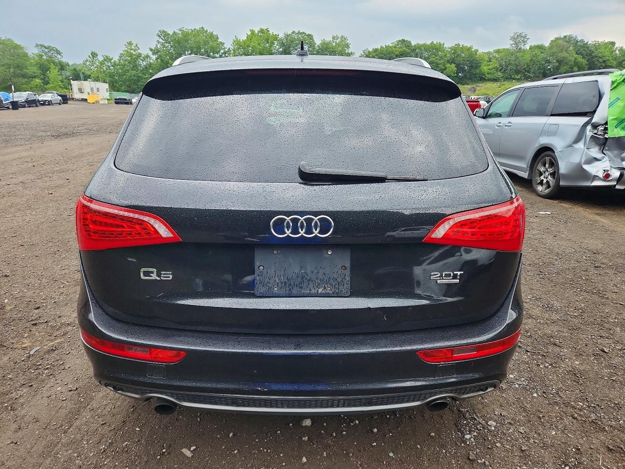 2012 Audi Q5 Premium Plus Черный vin: WA1LFAFP2CA052132