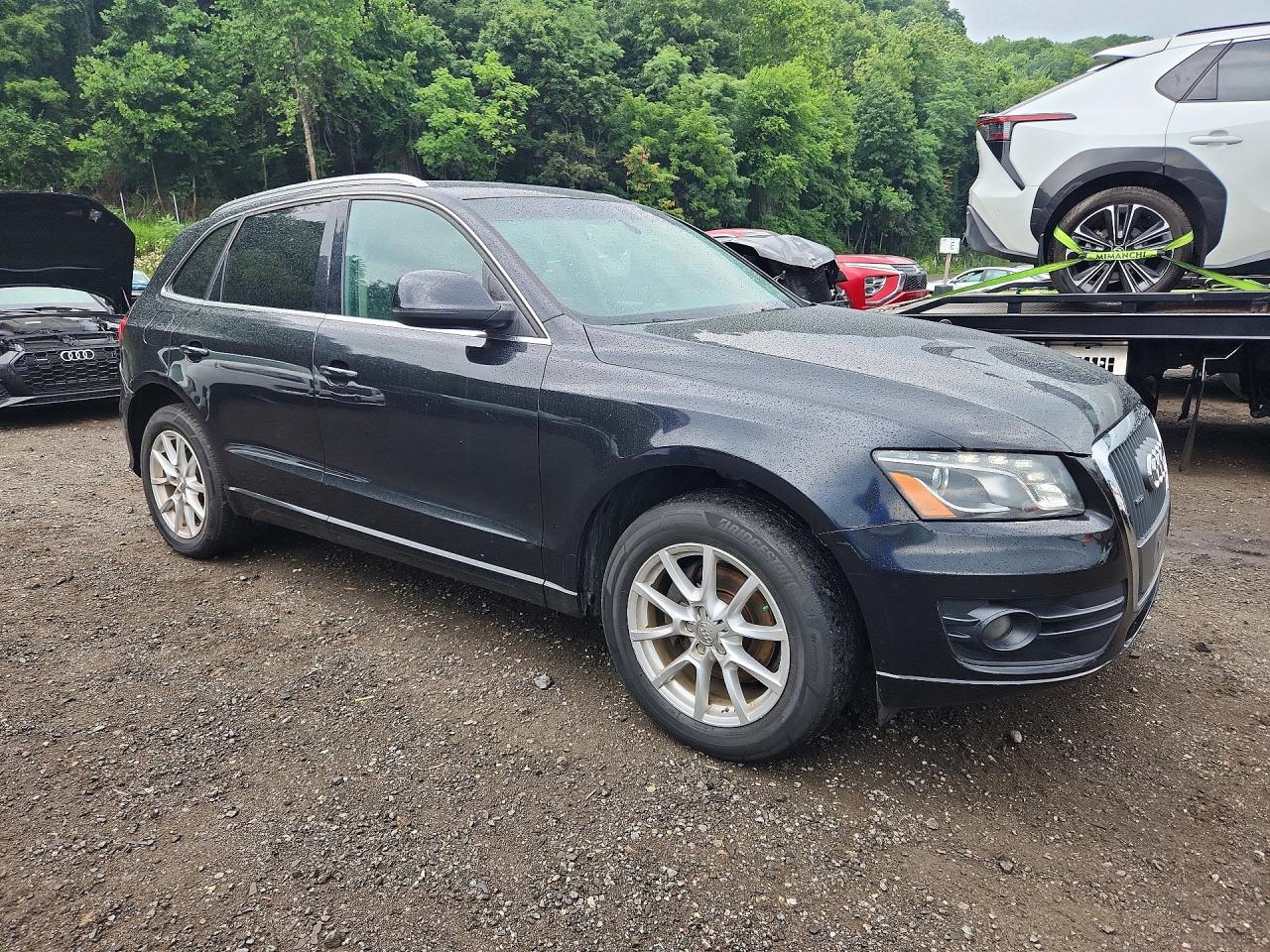 2012 Audi Q5 Premium Plus Черный vin: WA1LFAFP2CA052132