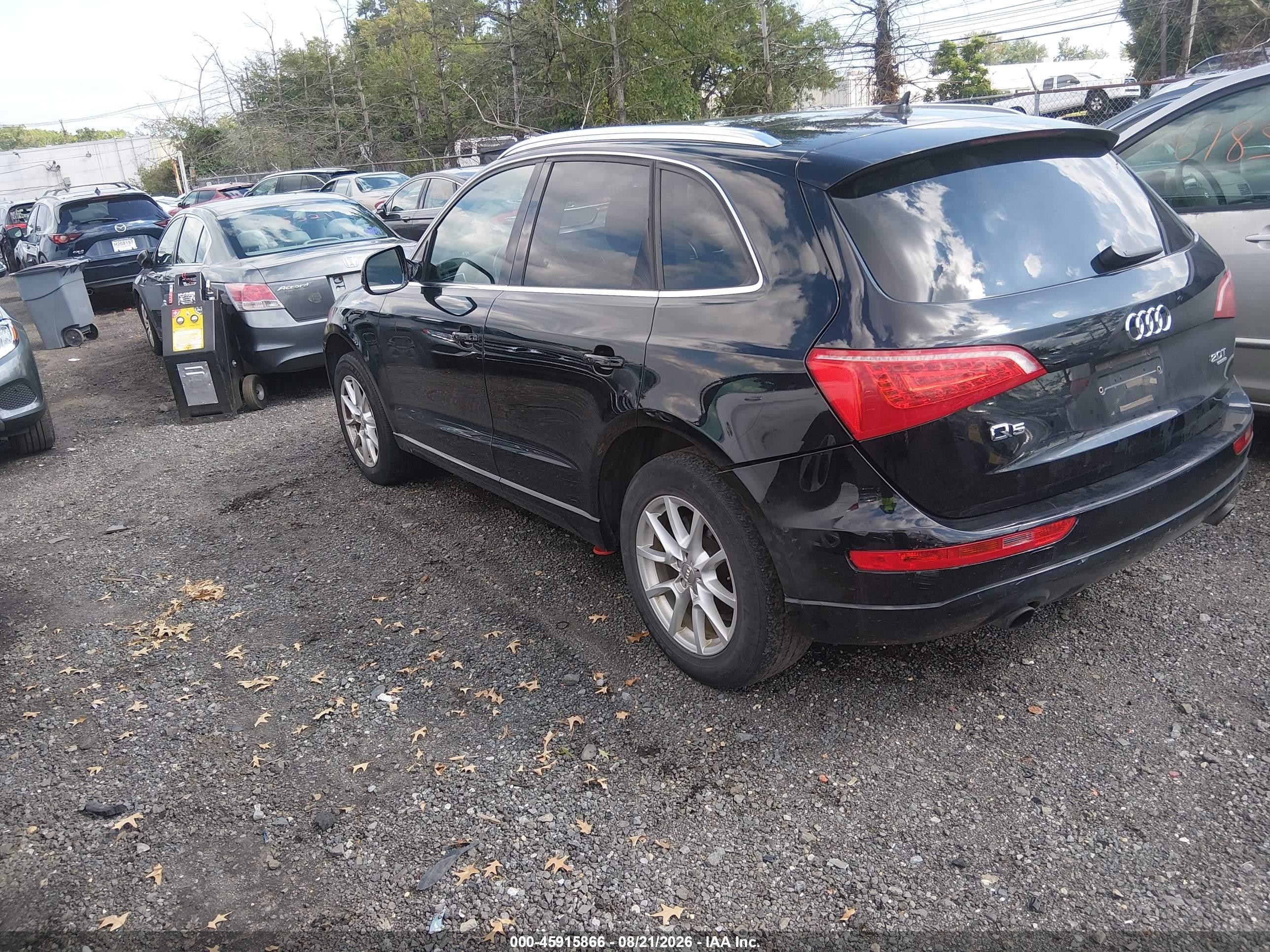 2012 Audi Q5 2.0t Premium Black vin: WA1LFAFP2CA139562